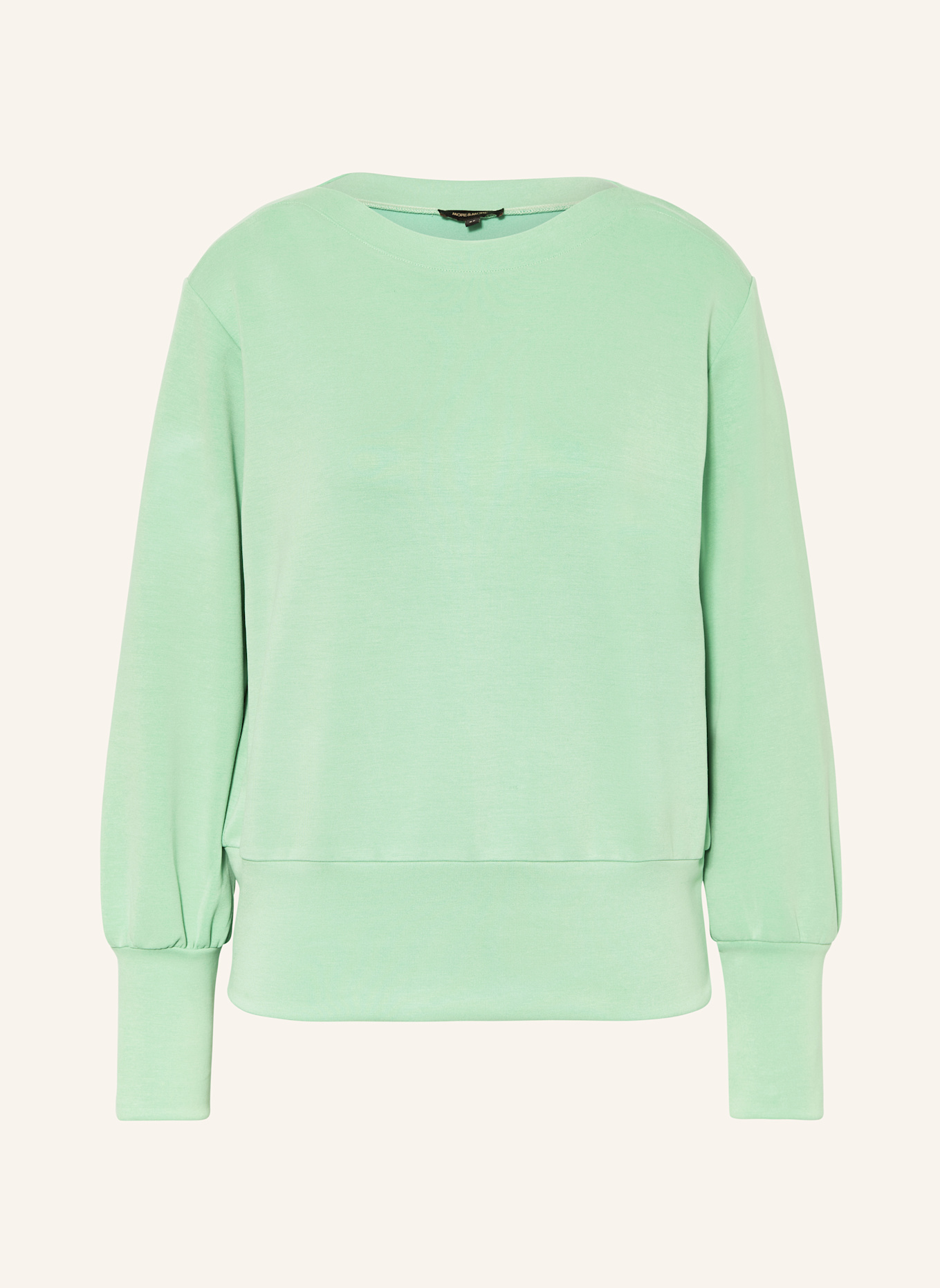 MORE & MORE Bluza nierozpinana, Kolor: JASNOZIELONY (Obrazek 1)