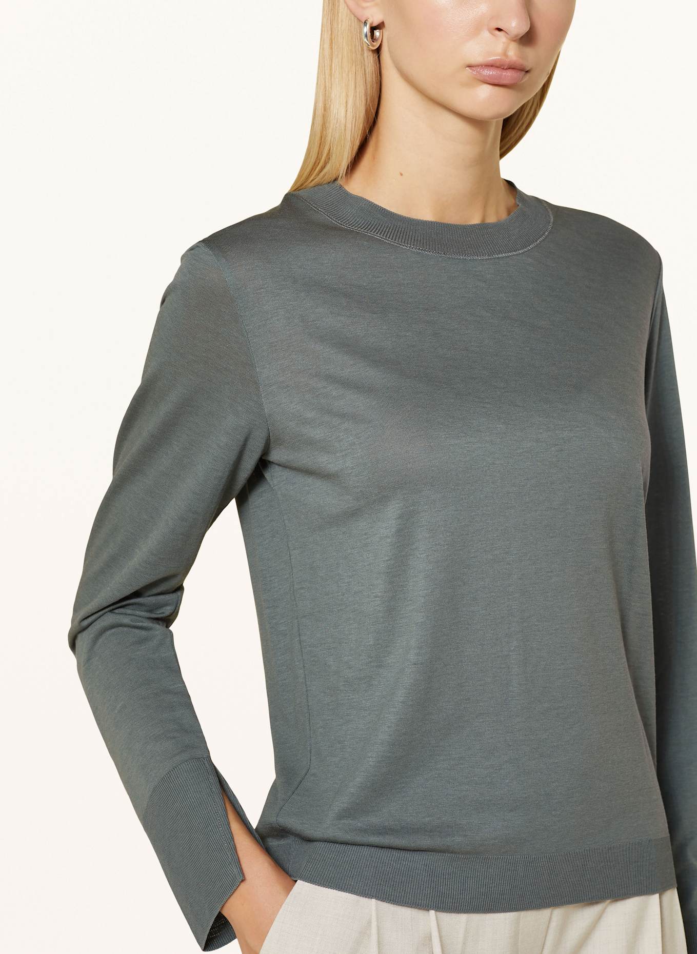 Marc O'Polo Longsleeve, Farbe: HELLGRÜN (Bild 4)