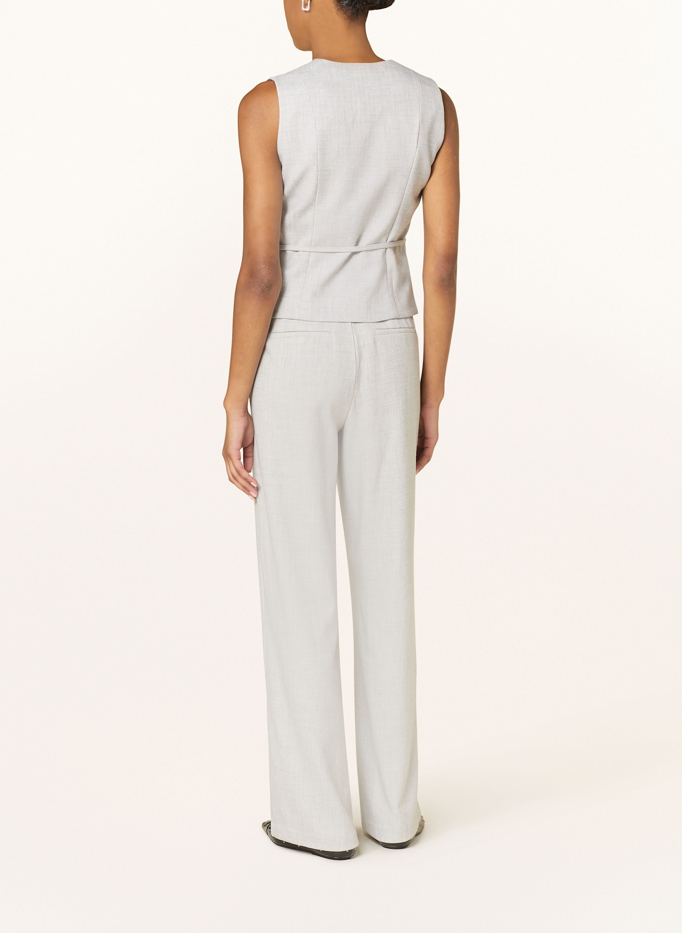 NEO NOIR Marlenehose EMMETT: HELLGRAU