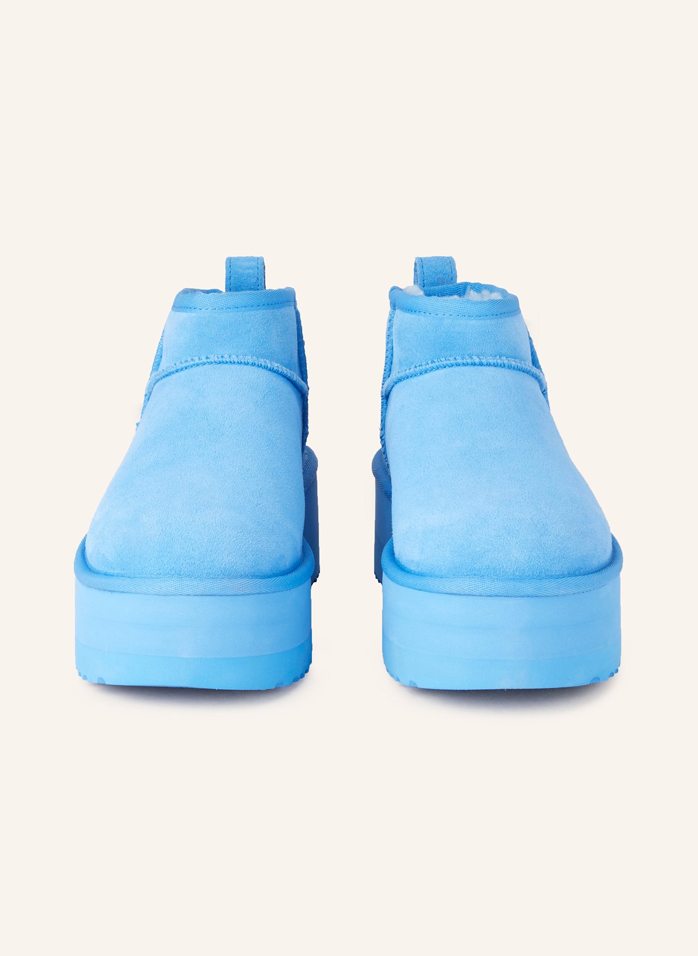 UGG Plateau-Boots CLASSIC ULTRA MINI PLATFORM: BLAU