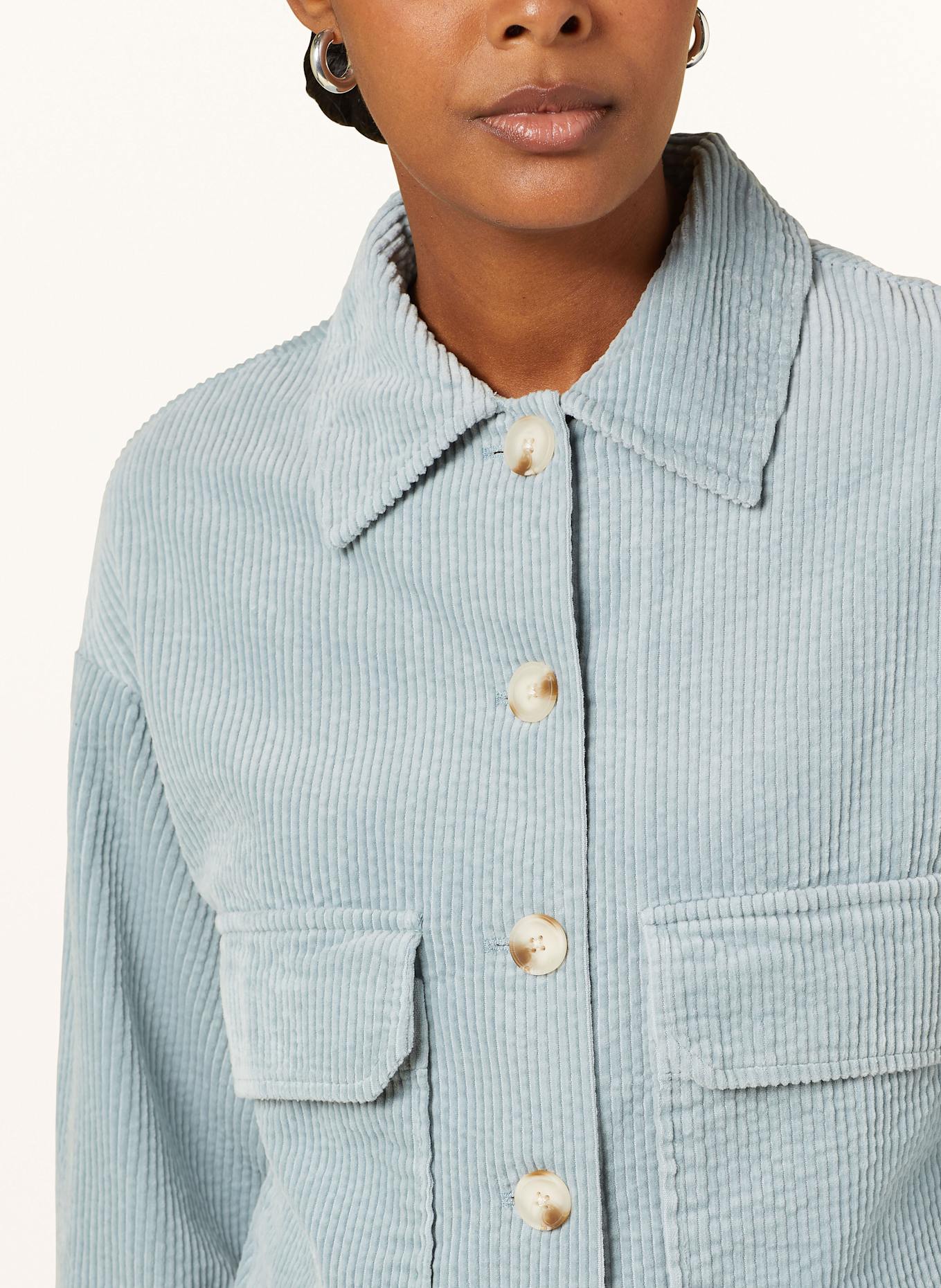 OPUS Cropped corduroy jacket