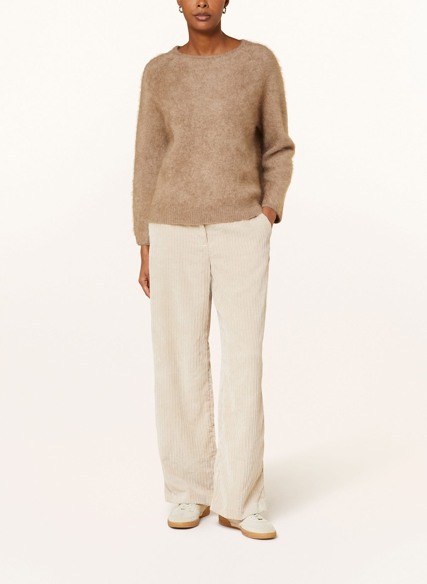 OPUS 7/8-Cordhose MARNIA: HELLGELB