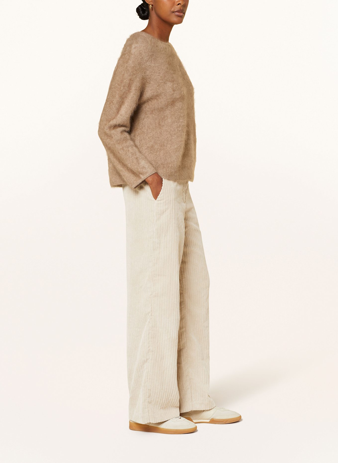 OPUS 7/8-Cordhose MARNIA: HELLGELB