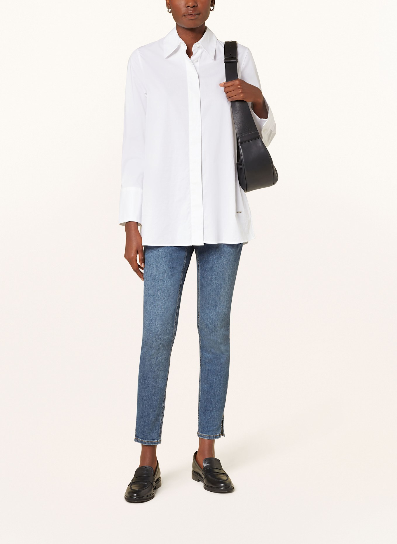 OPUS Skinny Jeans ELMA: 70168 deep blue remix