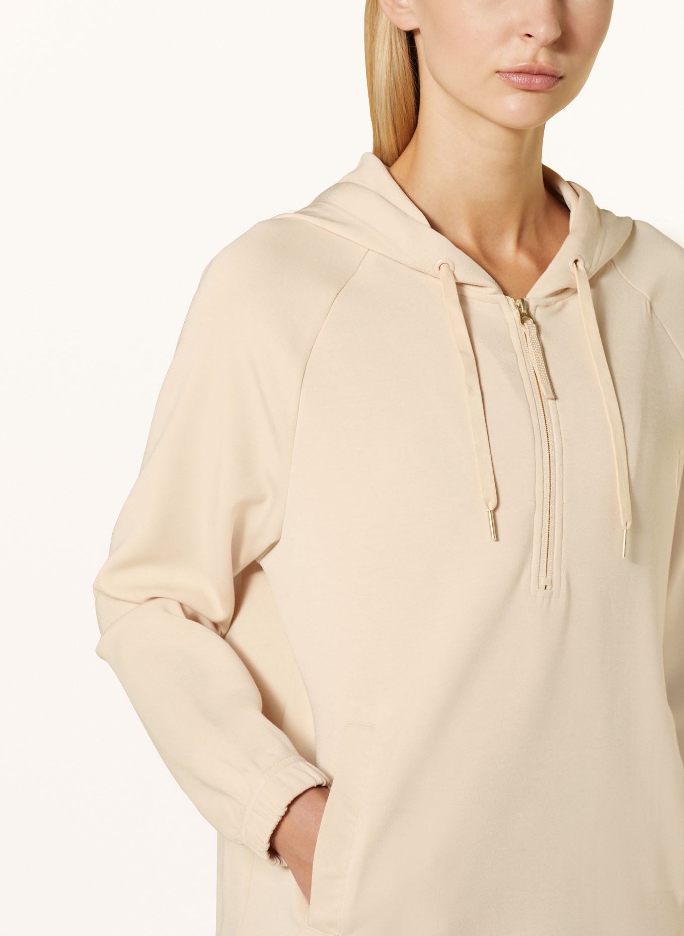 VENICE BEACH Hoodie JESSICA: LIGHT BROWN
