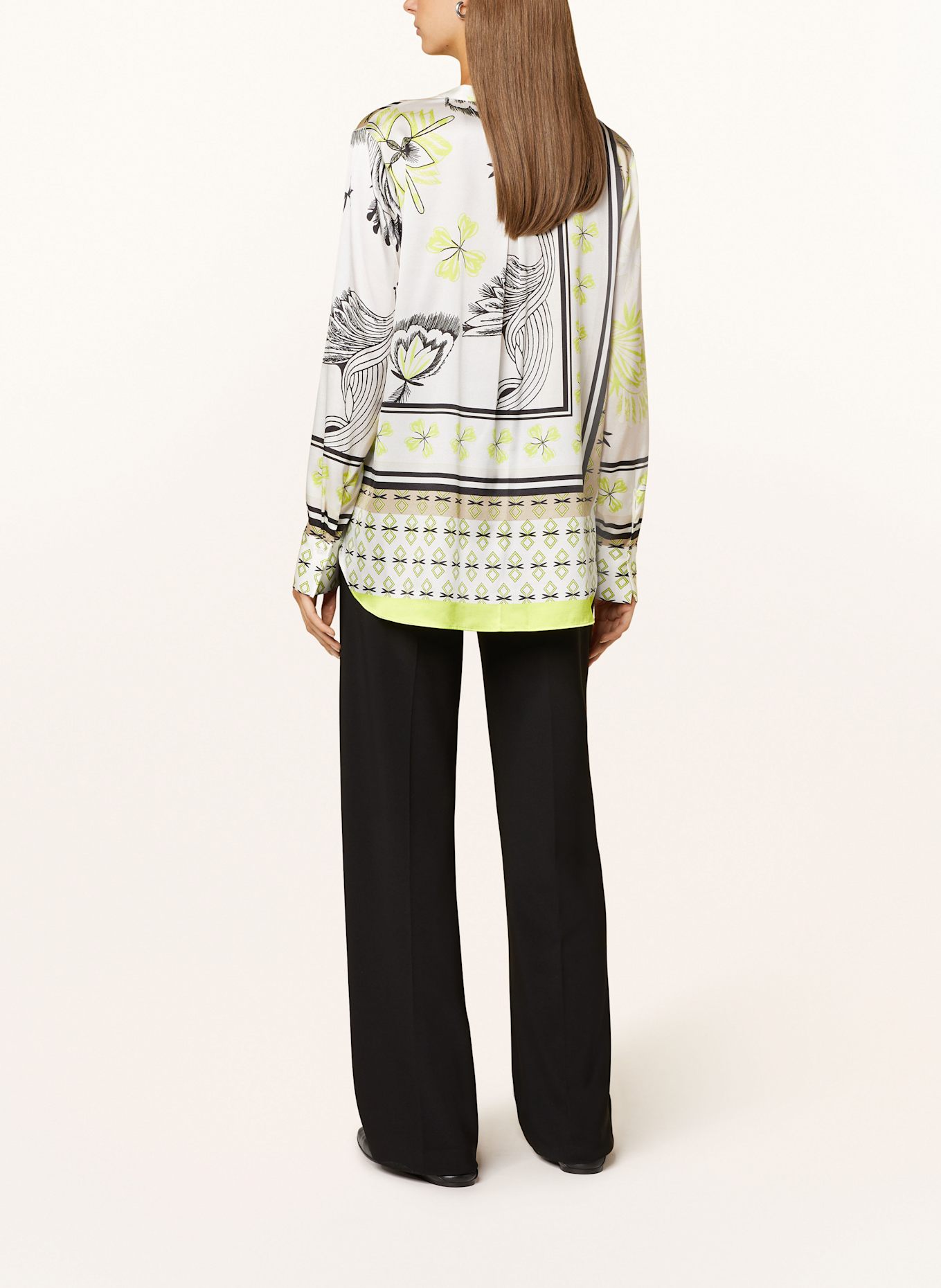 darling harbour Seidenbluse: LIMETTE