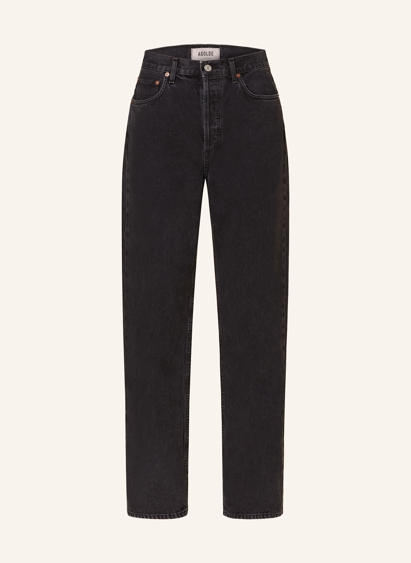 AGOLDE Straight Jeans FRAN, Farbe: blte black tea (vintage blk) (Bild 1)