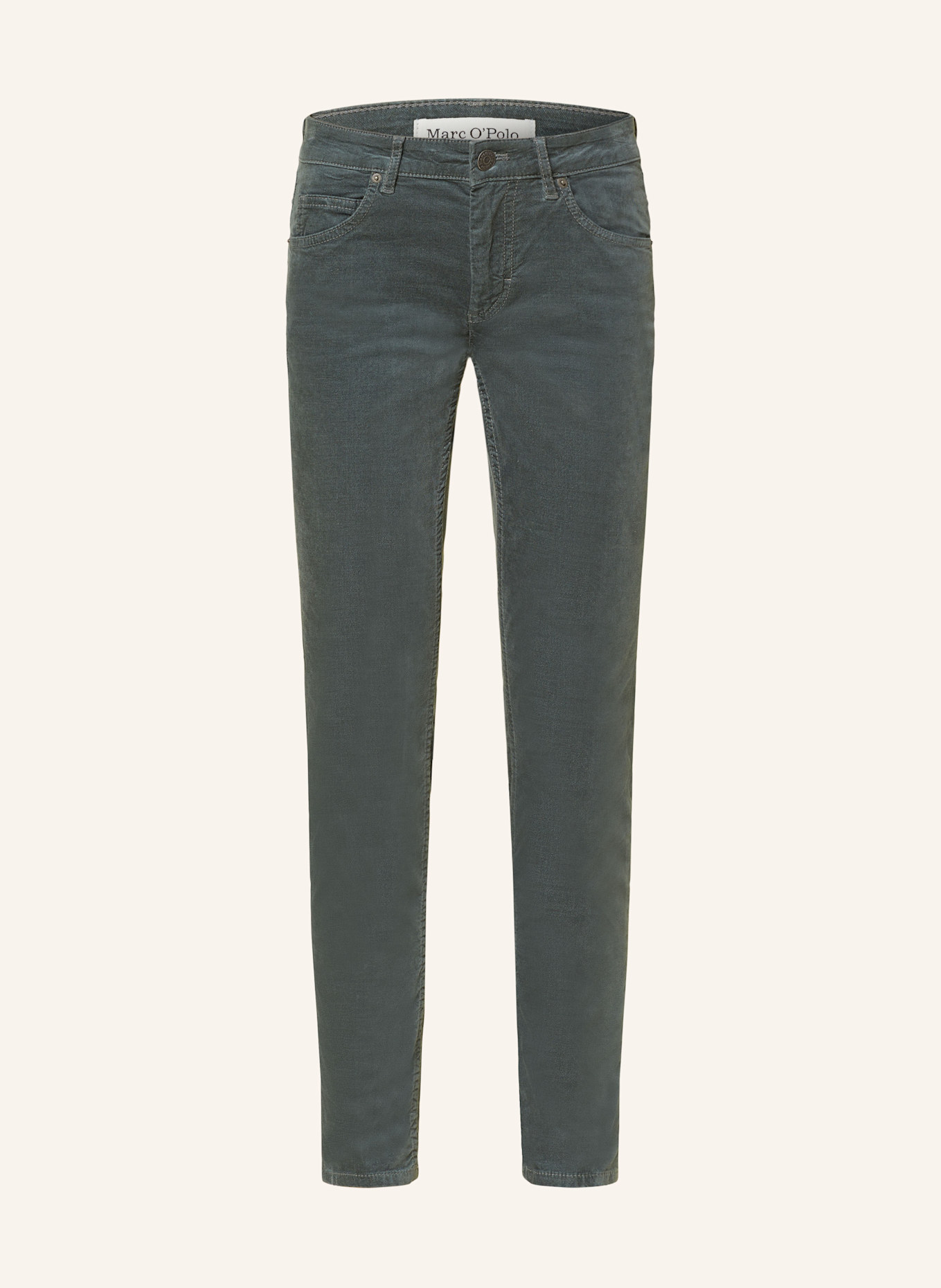 Marc O'Polo Samthose, Farbe: DUNKELGRÜN (Bild 1)