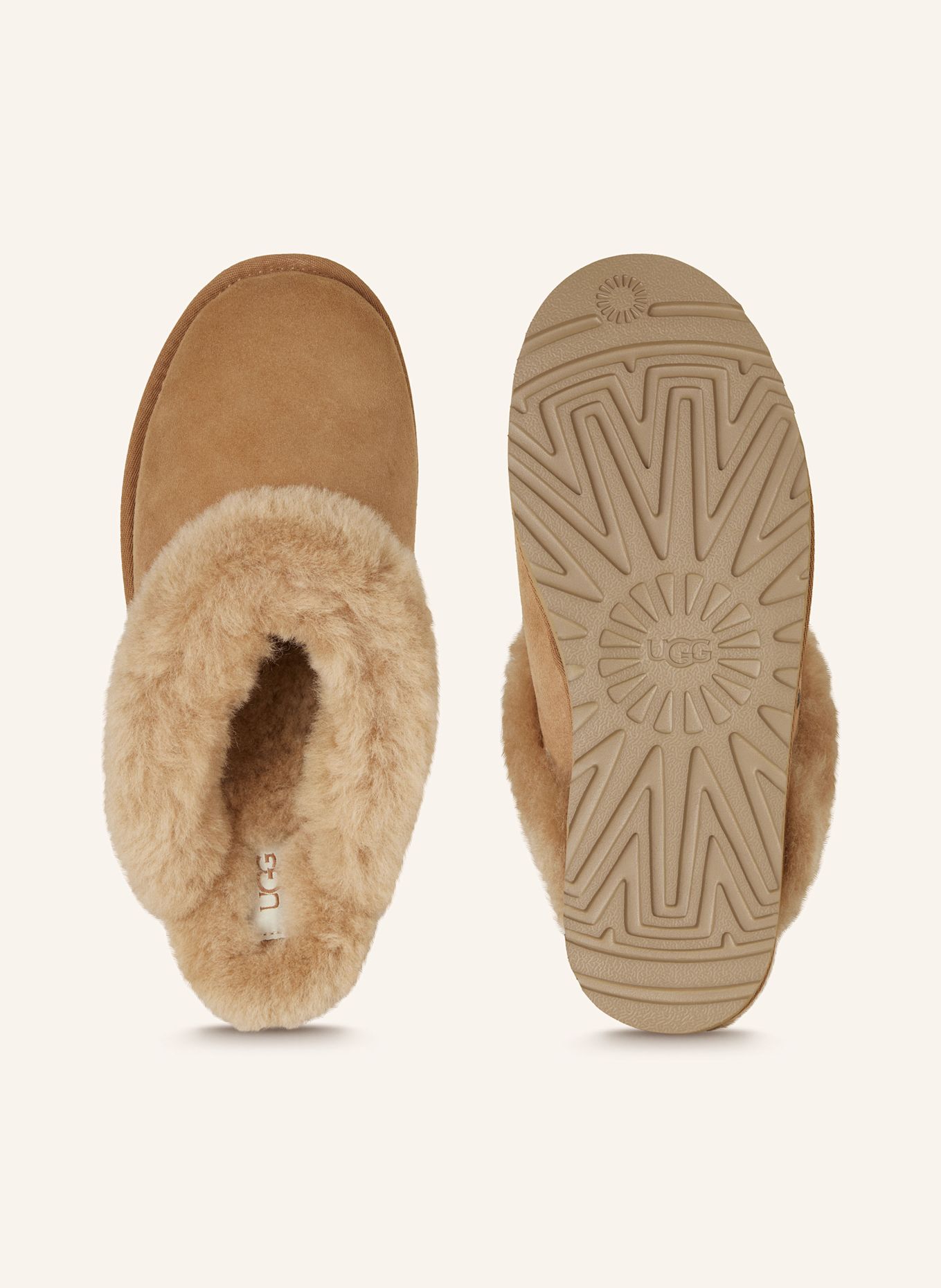 UGG CLASSIC SLIPPER II slip ons lined