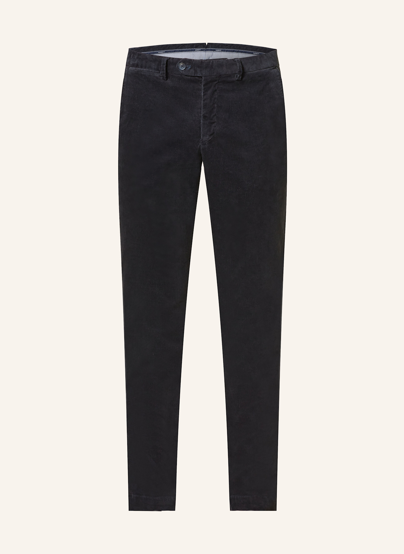 HACKETT LONDON Corduroy trousers extra slim fit, Color: DARK BLUE (Image 1)