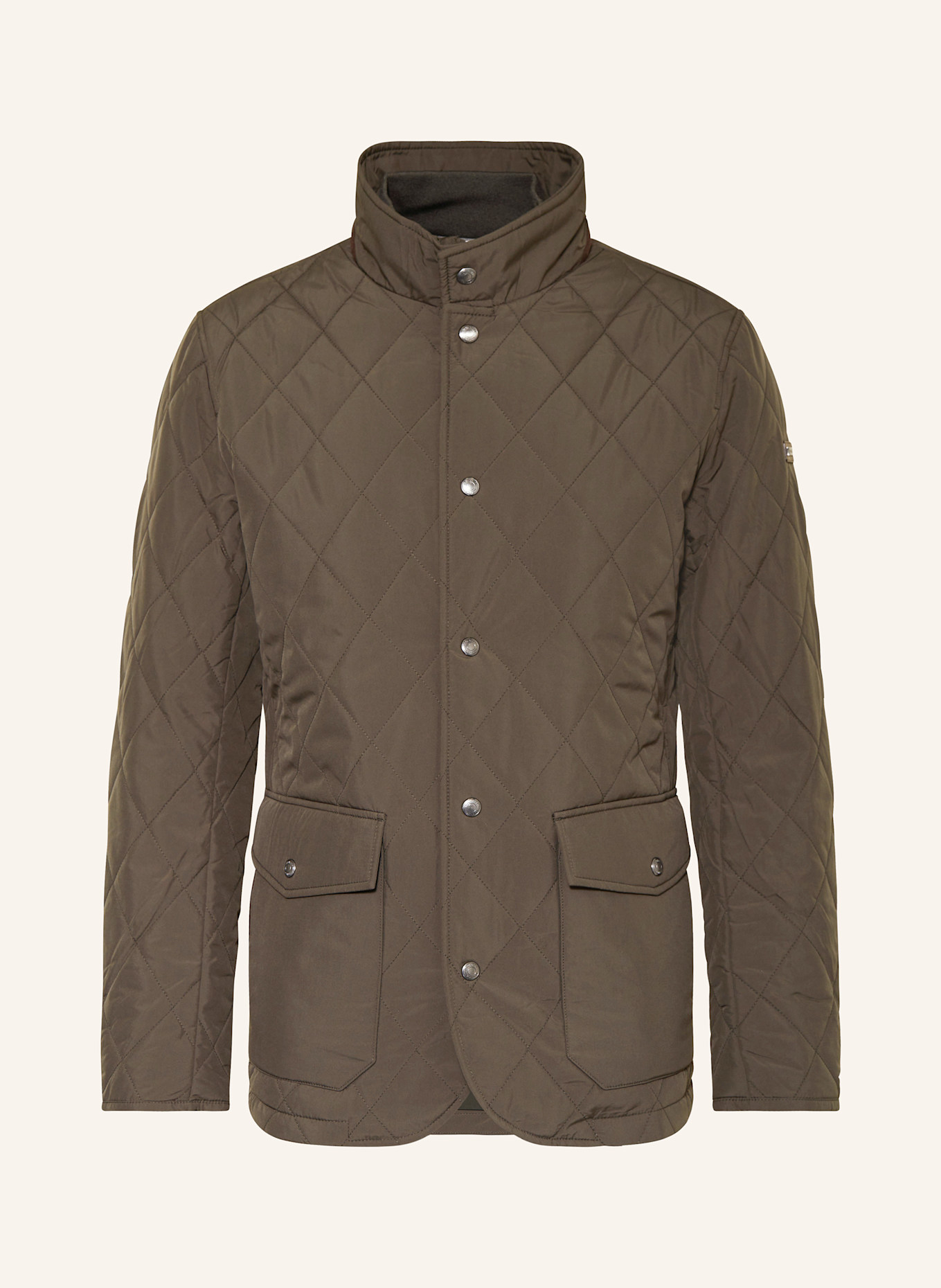 Hackett quilted jacket top