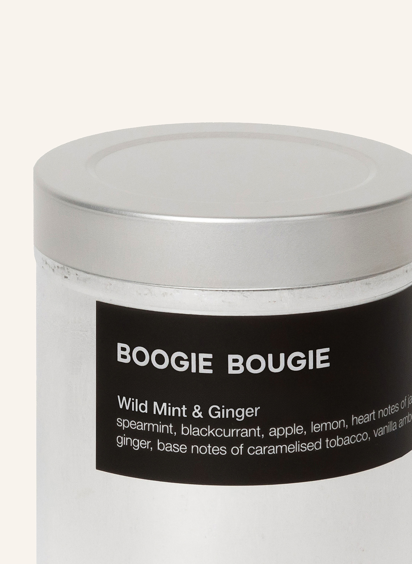 BOOGIE BOUGIE Geurkaars WILD MINT &amp; GINGER: MINT