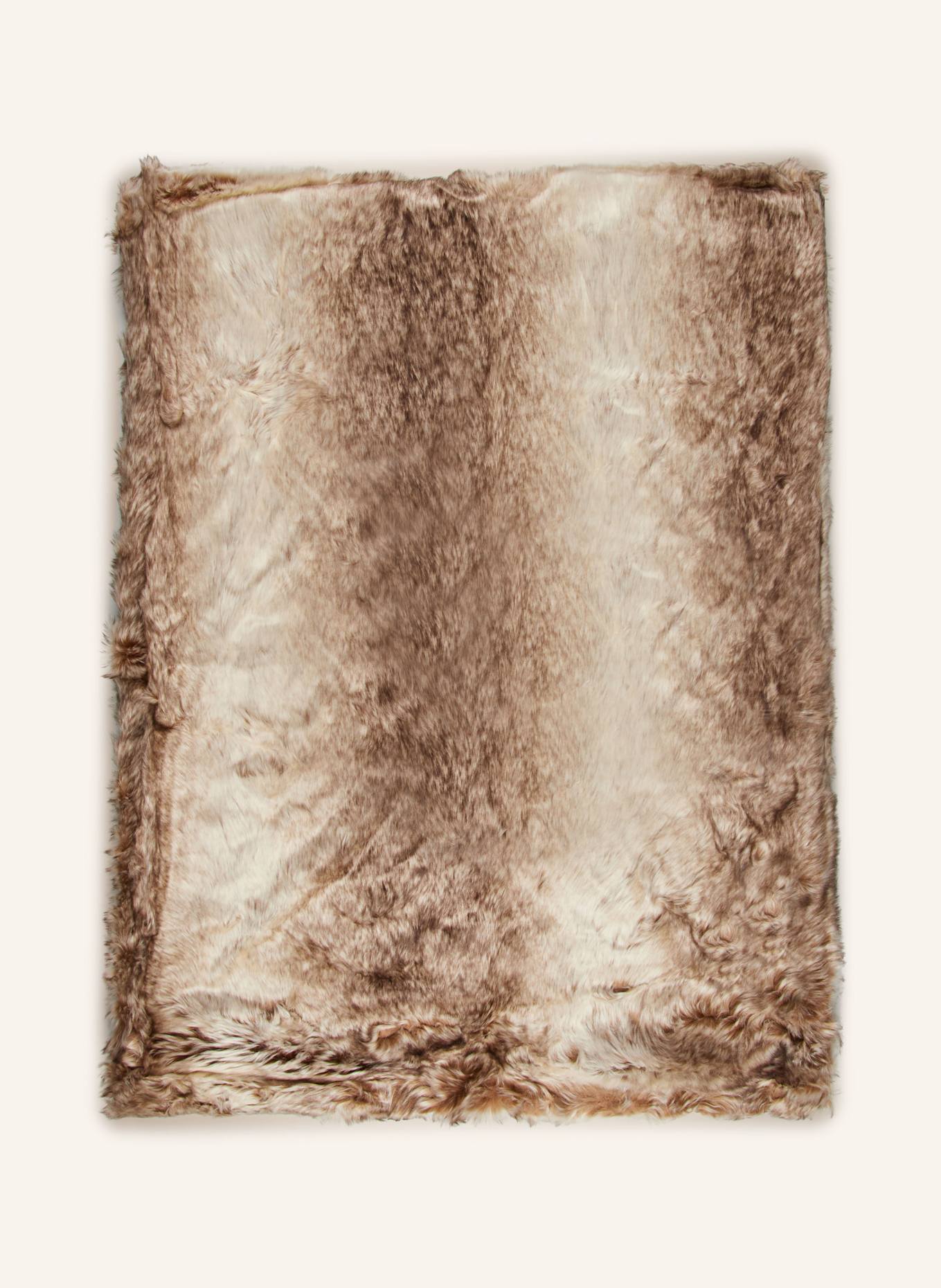 Star Home Faux fur throw, Color: LIGHT BROWN (Image 2)