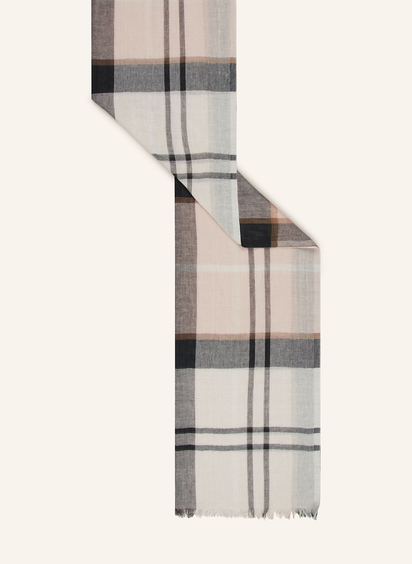 Barbour Šála ABIGAIL: RŮŽOVÁ / ČERNÁ / REŽNÁ