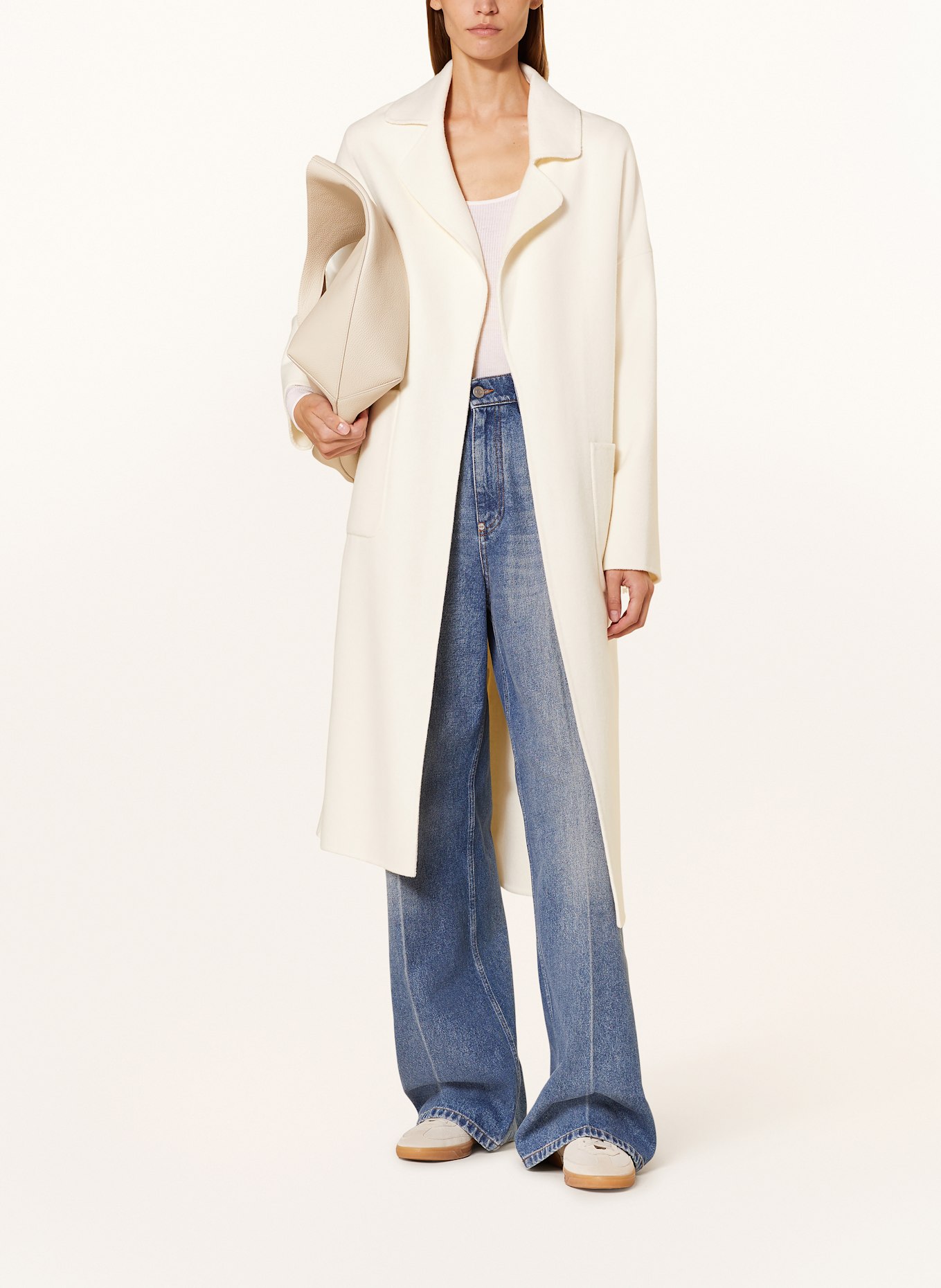 MRS & HUGS Wollmantel: ECRU