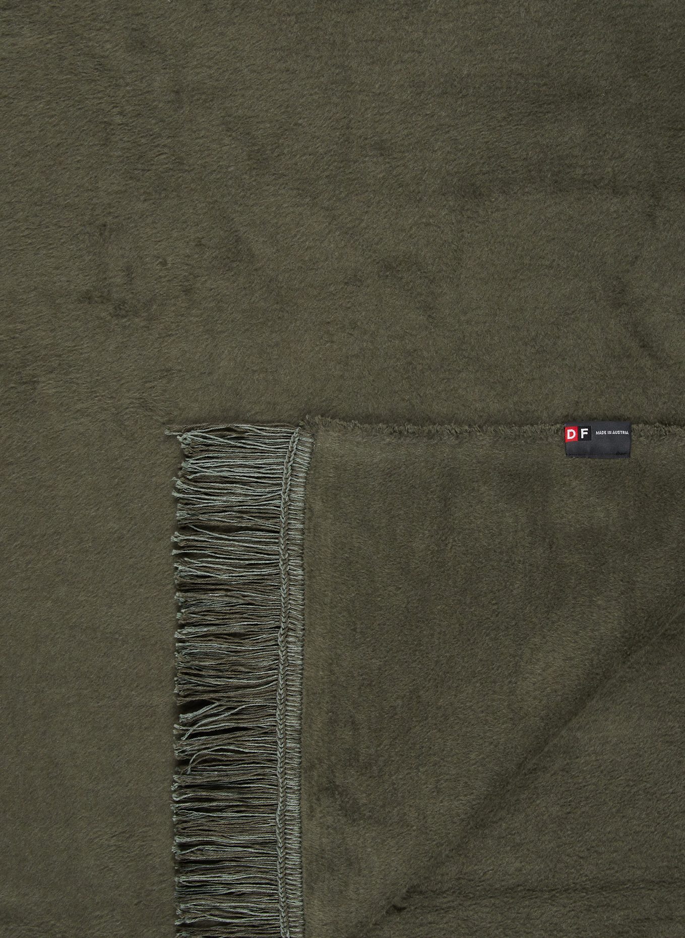 David Fussenegger Plaid VIENNA: GROEN