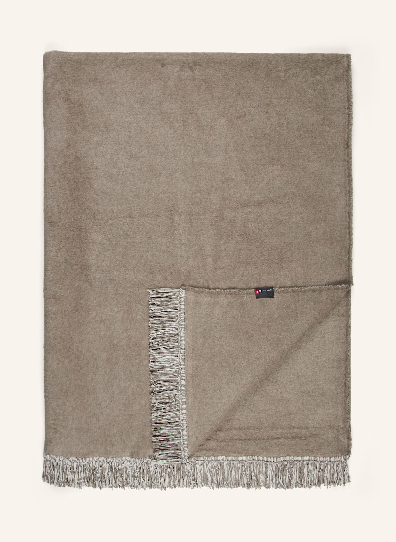 David Fussenegger Plaid VIENNA: TAUPE