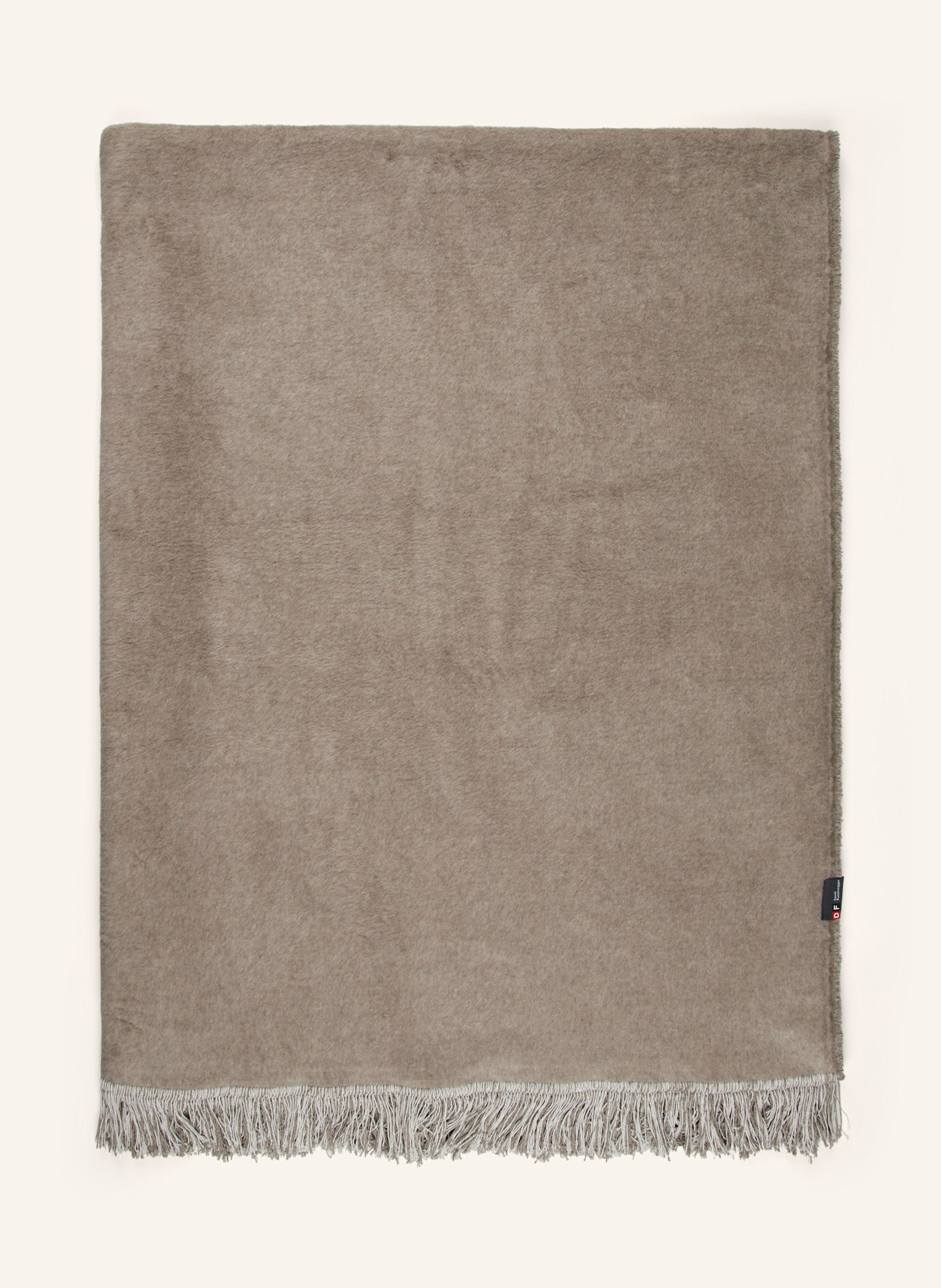 David Fussenegger Plaid VIENNA: TAUPE