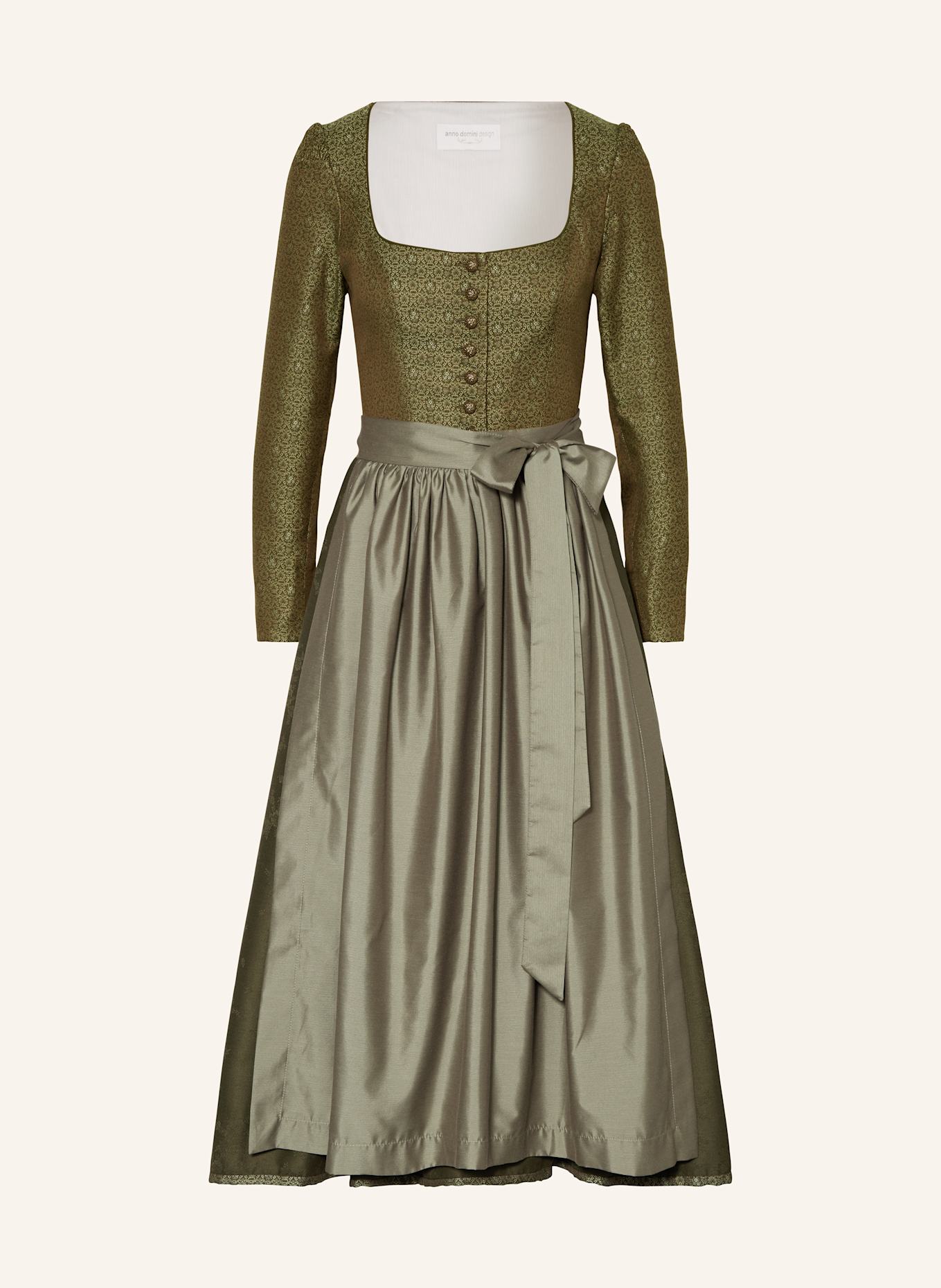 anno domini Dirndl LETITZIA, Farbe: OLIV/ KHAKI (Bild 1)