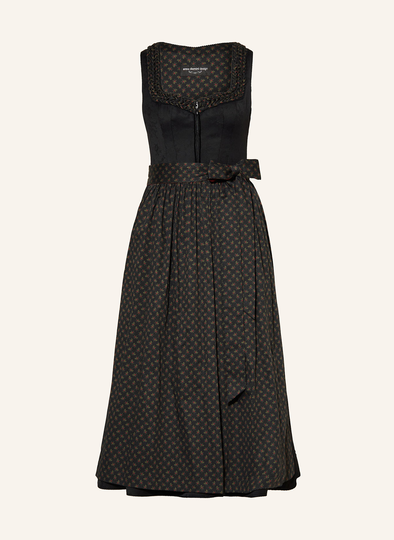 anno domini Dirndl EVAMARIE: SCHWARZ / GRÜN / FUCHSIA