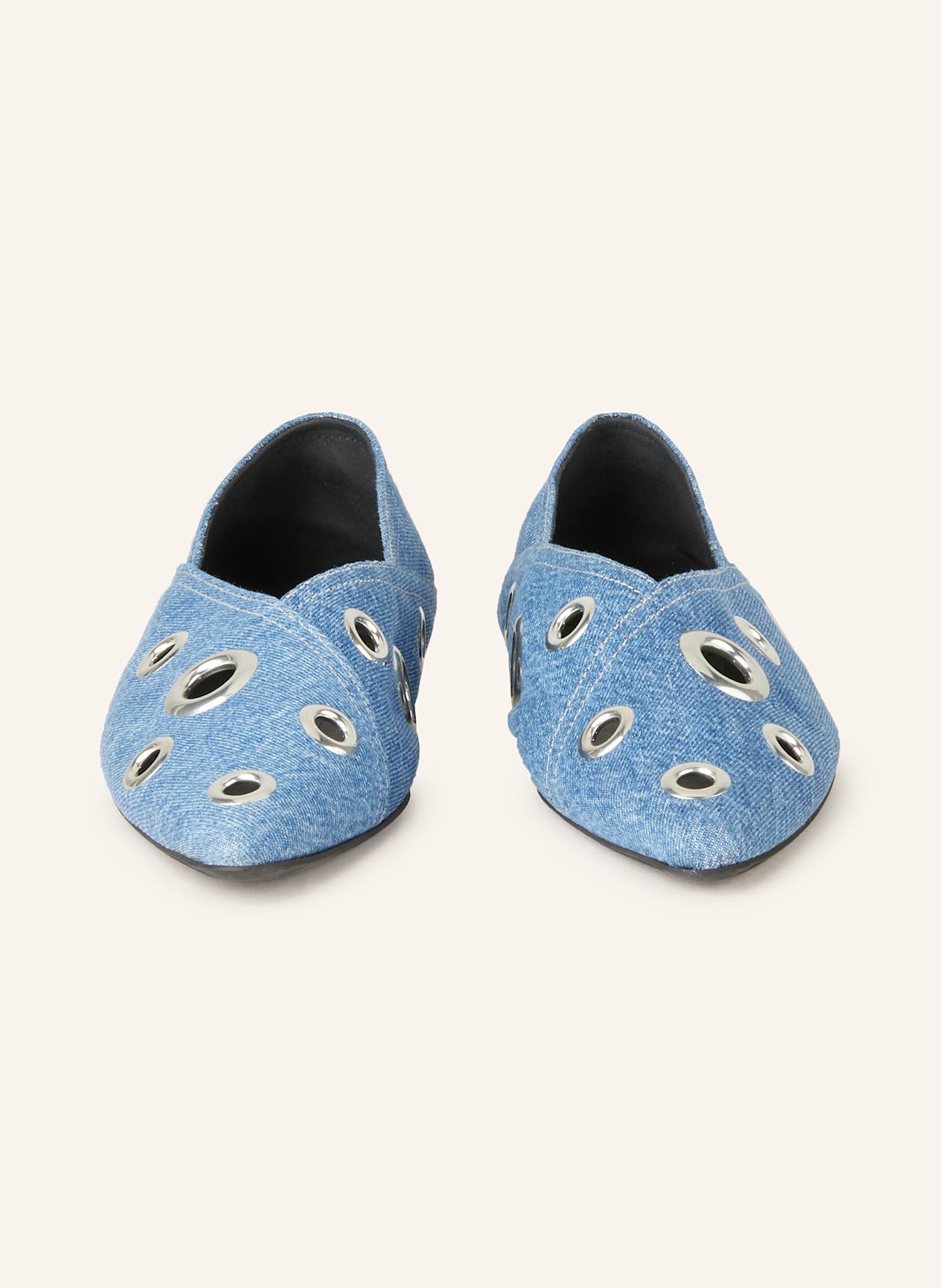 CLOSED Ballerinas in Jeansoptik: BLAU