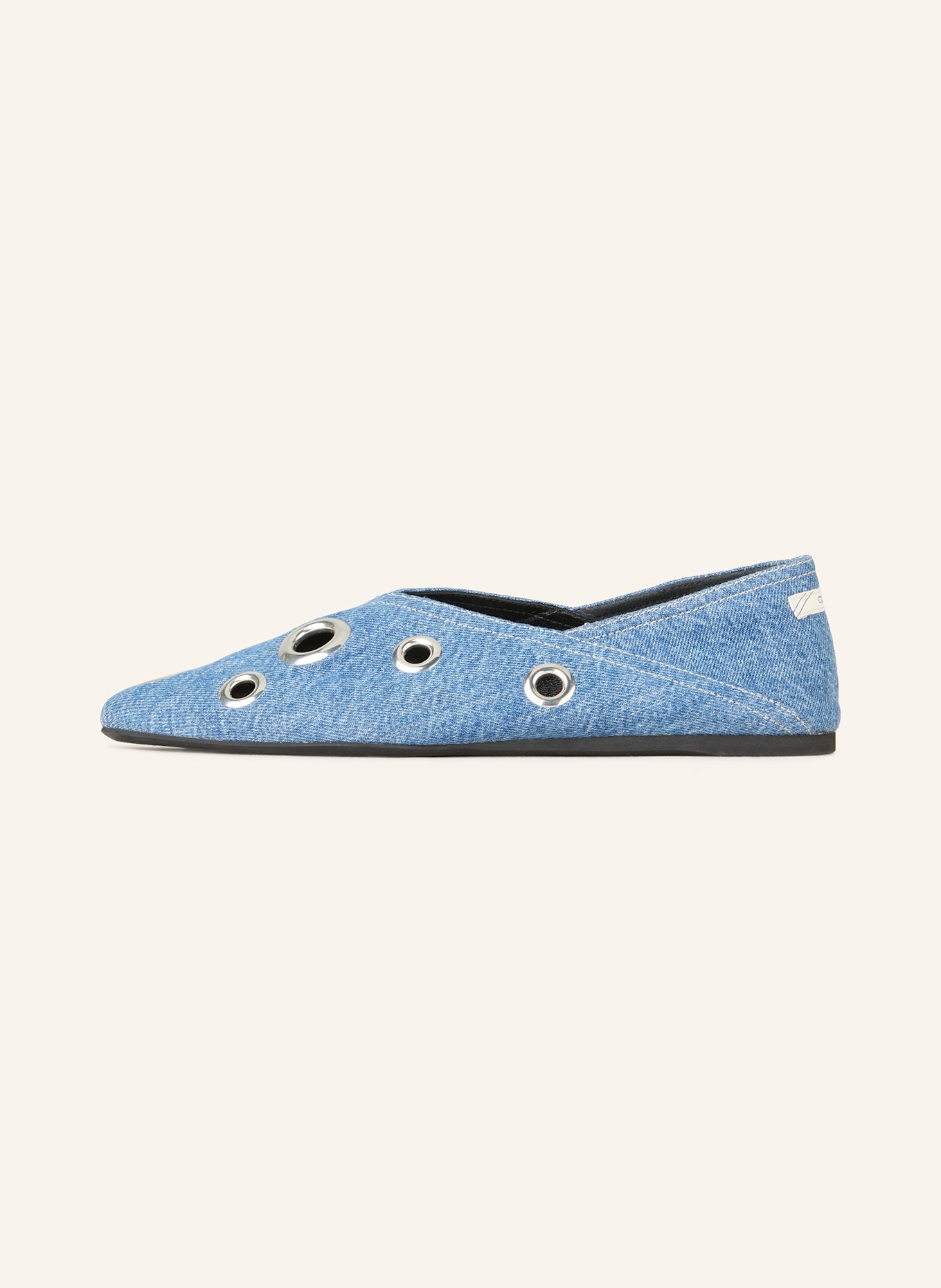 CLOSED Ballerinas in Jeansoptik: BLAU