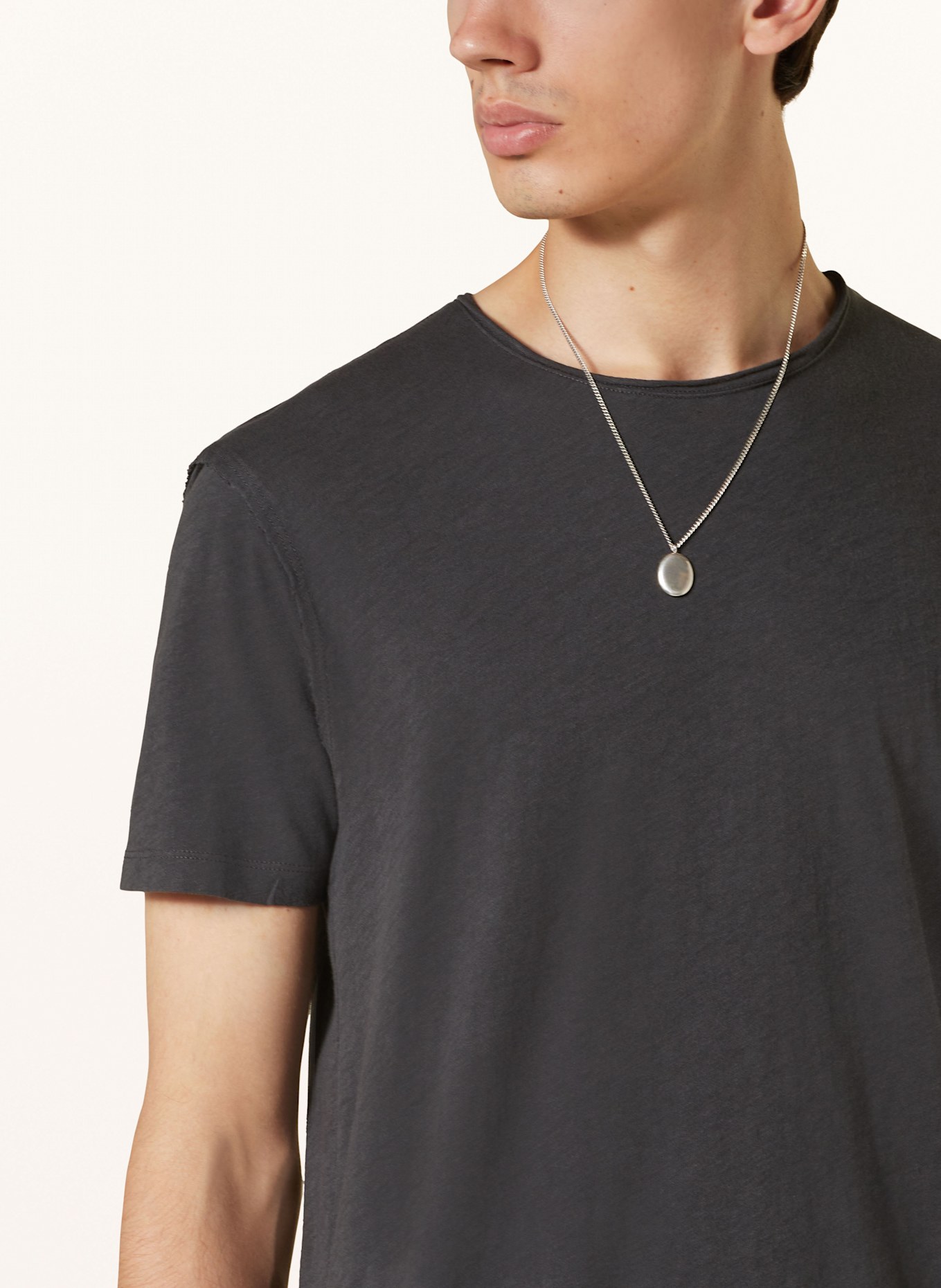 ALLSAINTS T-Shirt FIGURE: DUNKELGRAU