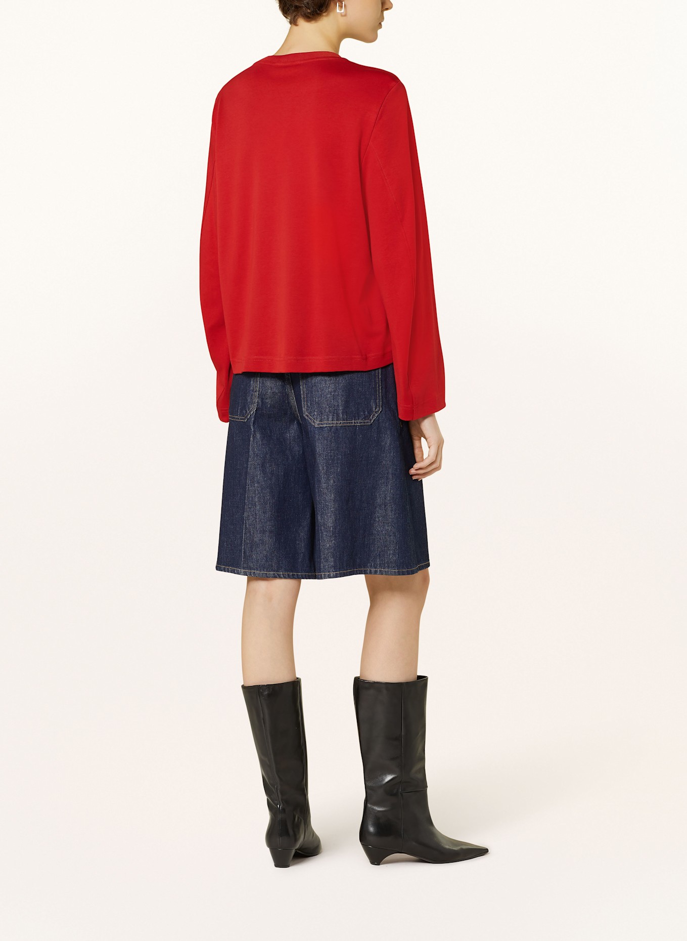 COS Long sleeve shirt, Color: RED (Image 3)