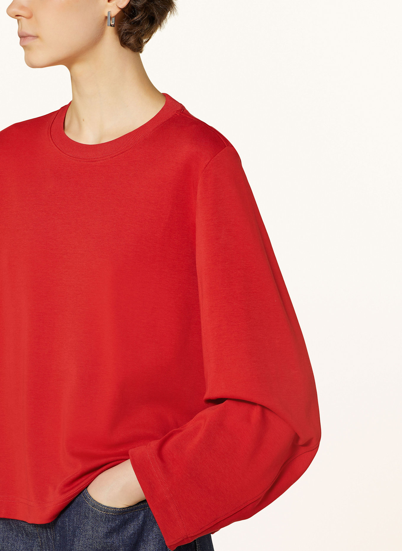 COS Long sleeve shirt, Color: RED (Image 4)