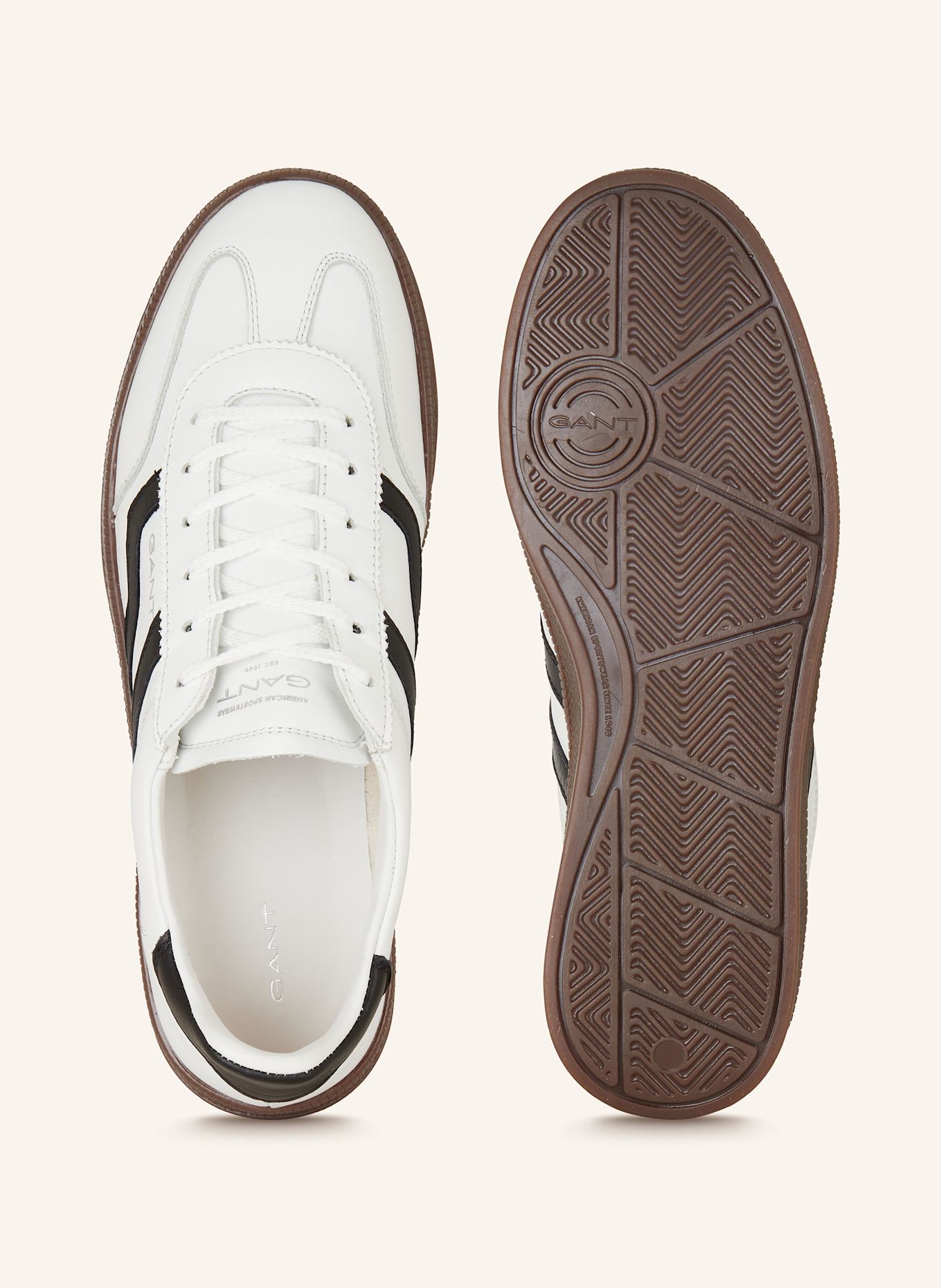 GANT Sneaker CUZIMA: WEISS/ SCHWARZ