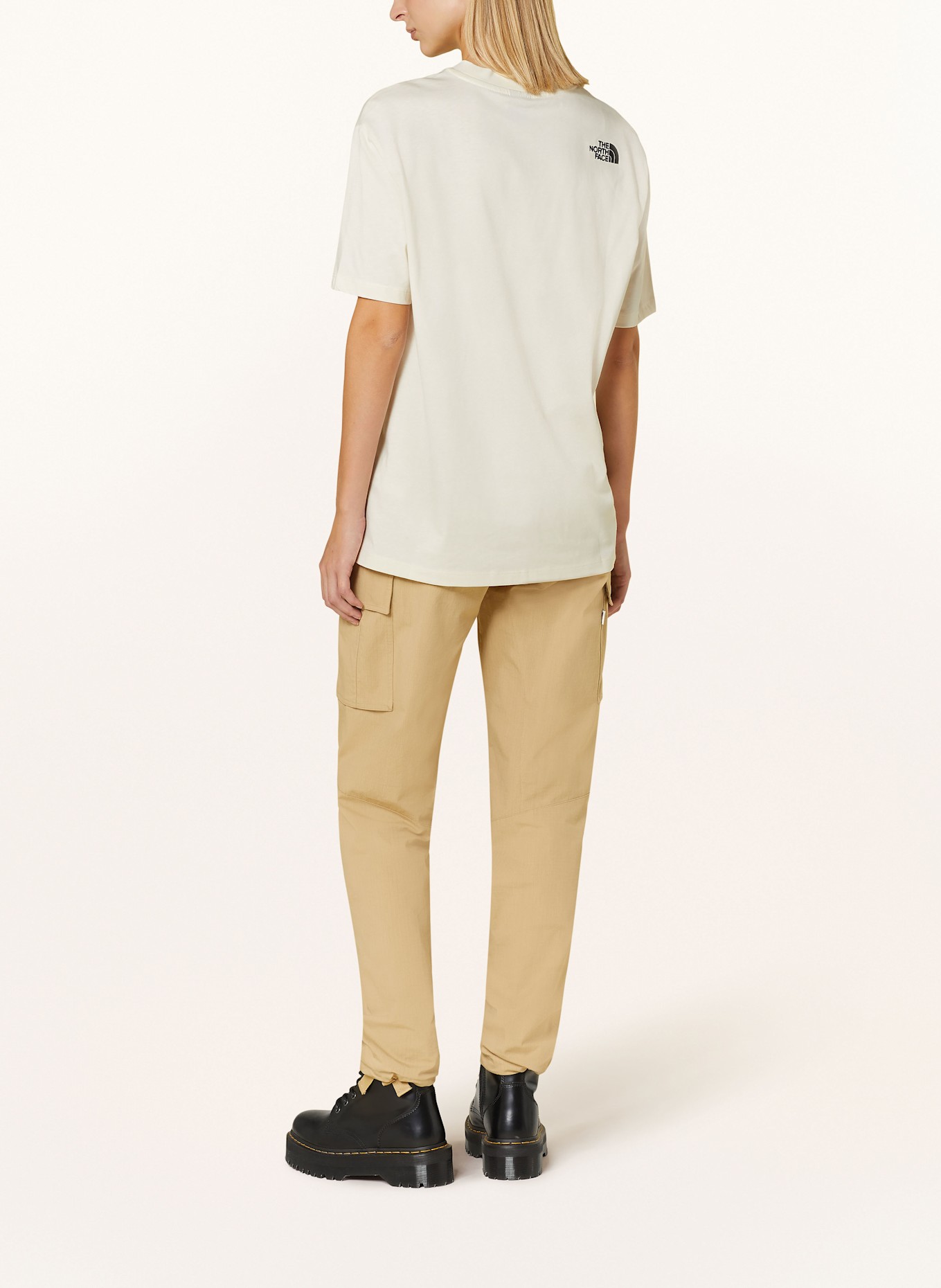 THE NORTH FACE Koszulka oversize ESSENTIAL: ECRU