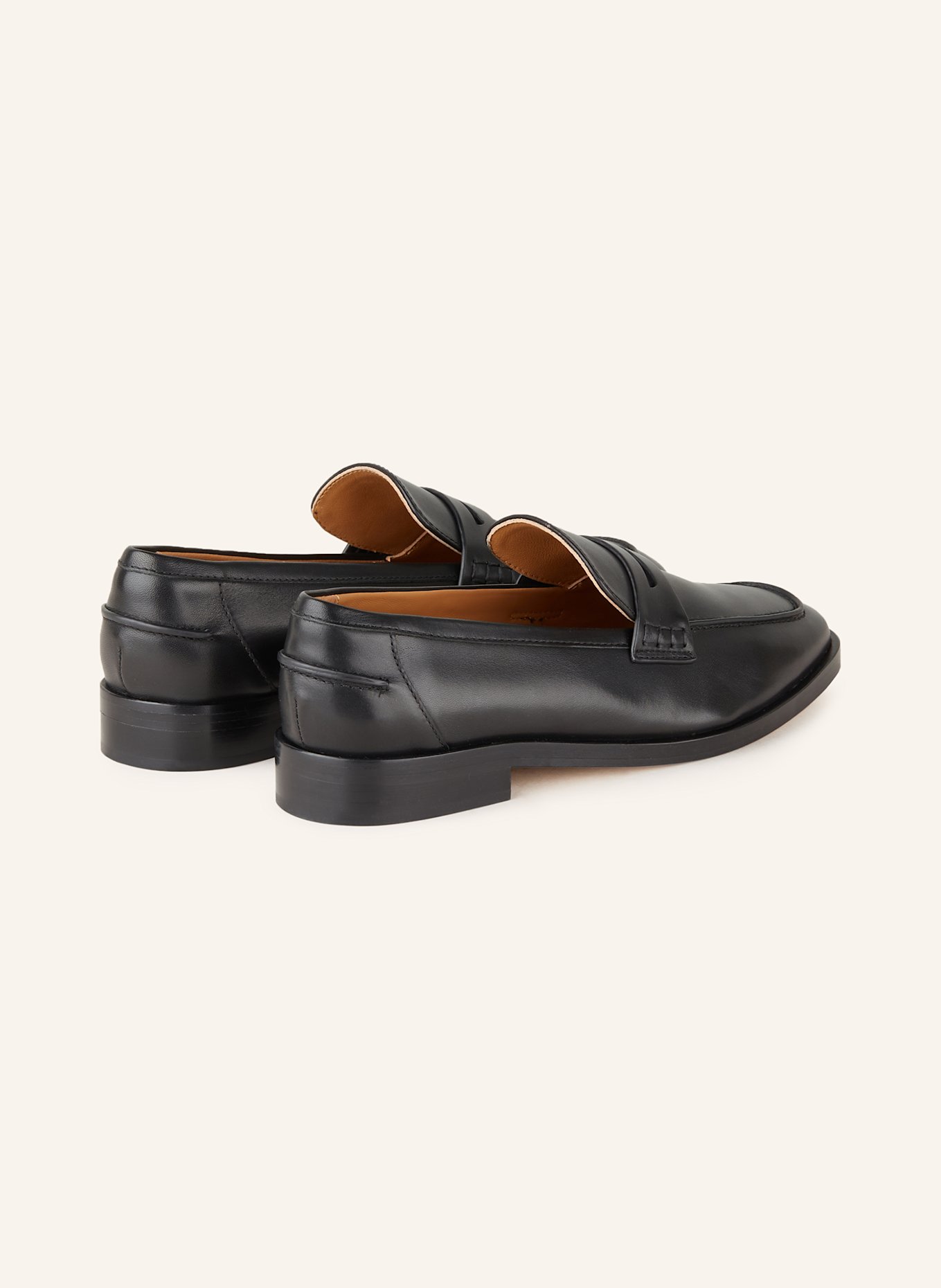 MI/MAI Penny-Loafer LUCIANO: SCHWARZ