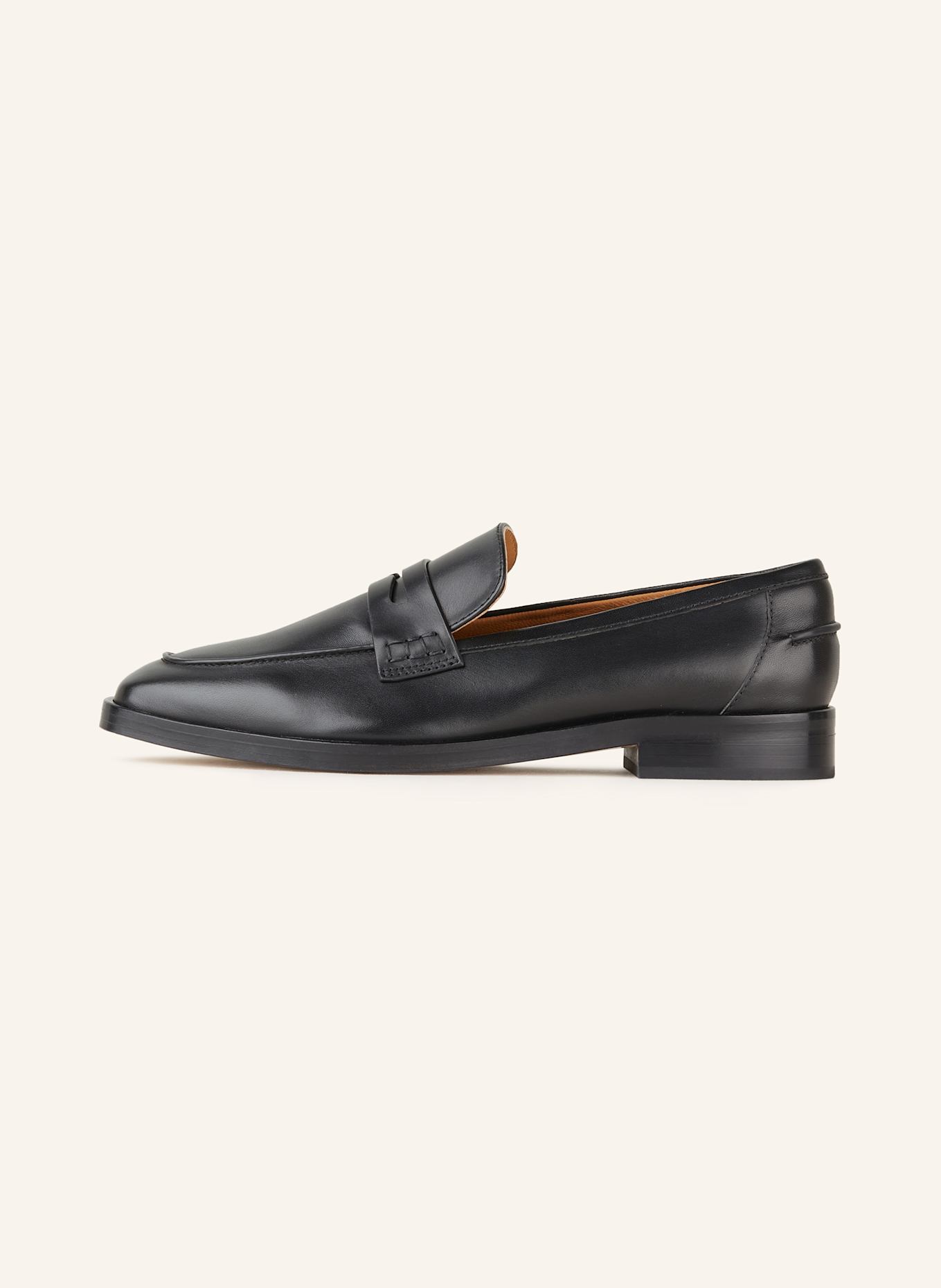 MI/MAI Penny-Loafer LUCIANO: SCHWARZ