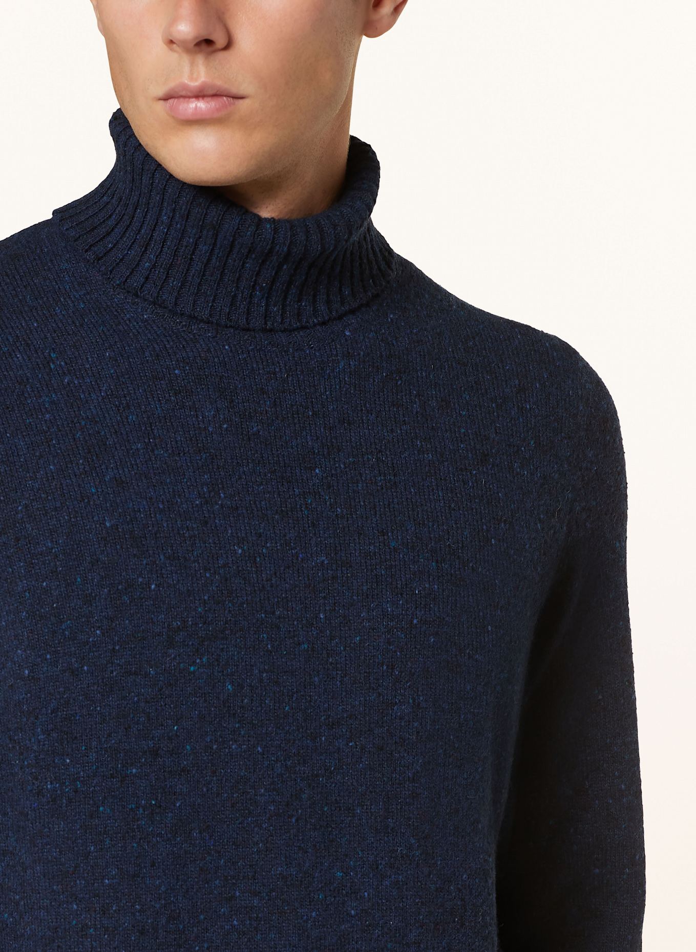 Marc O'Polo Rollkragenpullover: DUNKELBLAU
