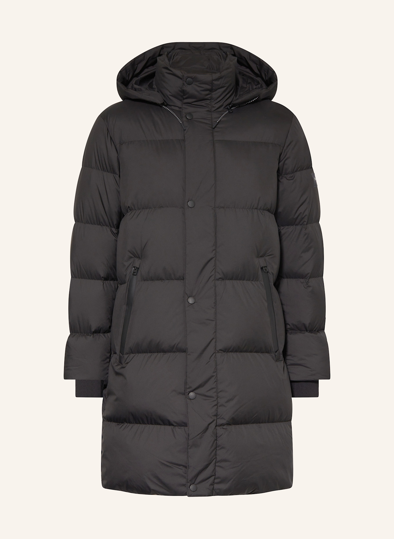 Hood Marco Polo Daunenmantel 42 Marcopolo Daunenmantel Schwarz