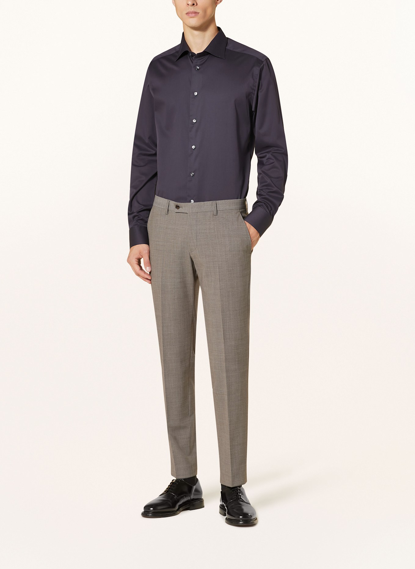 ETON Hemd Slim Fit: DUNKELBLAU