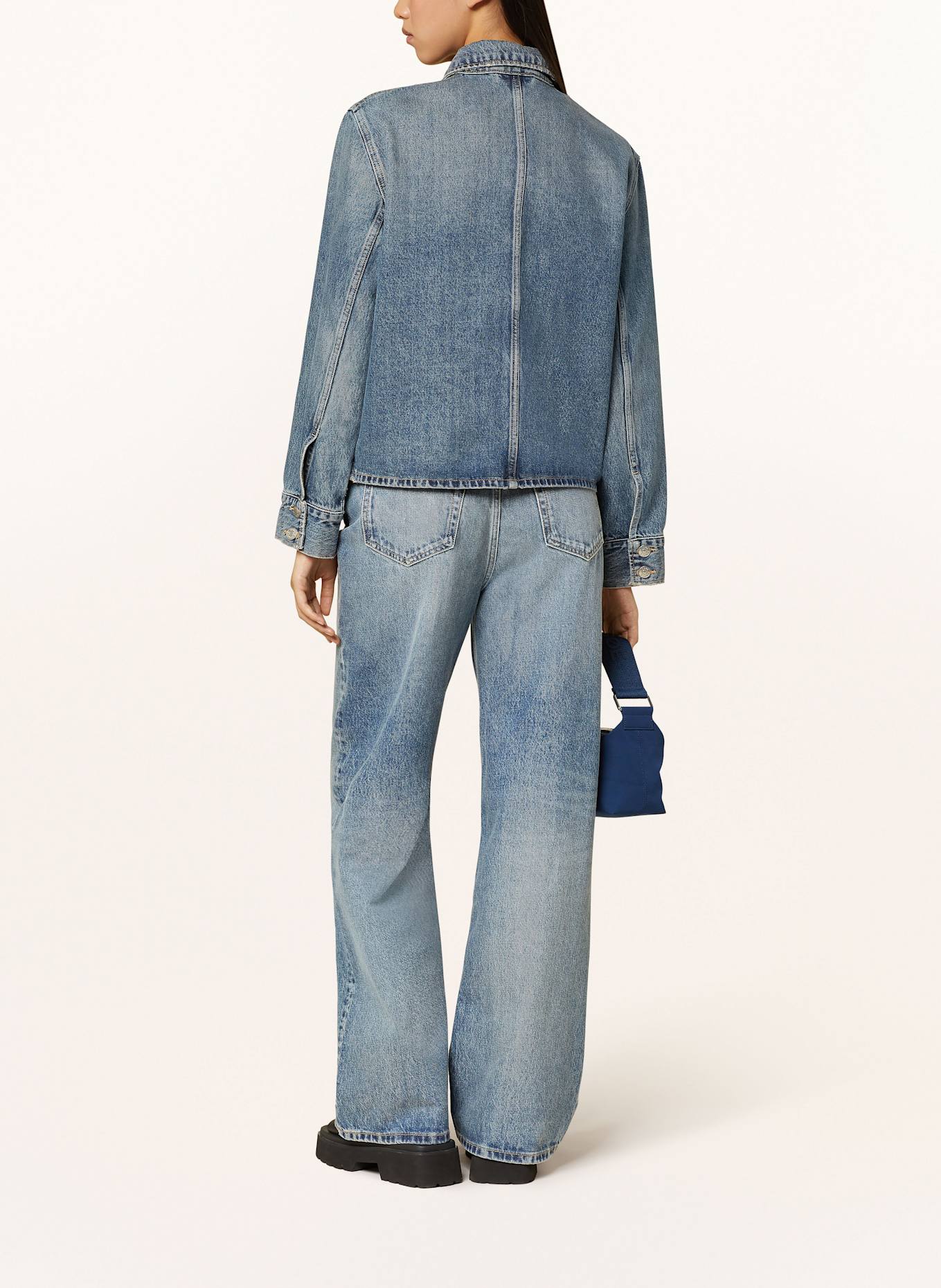 SAMSØE SAMSØE Kurtka jeansowa SANARINNA: NIEBIESKI