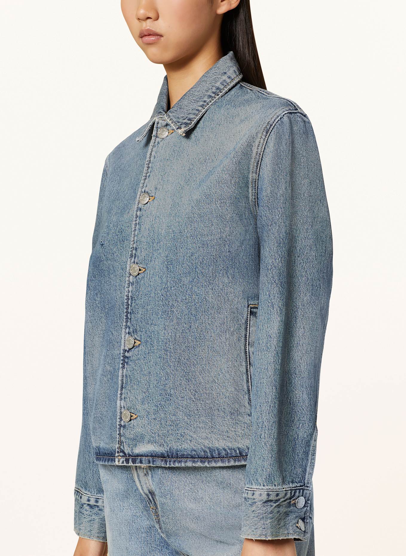 SAMSØE SAMSØE Kurtka jeansowa SANARINNA: NIEBIESKI