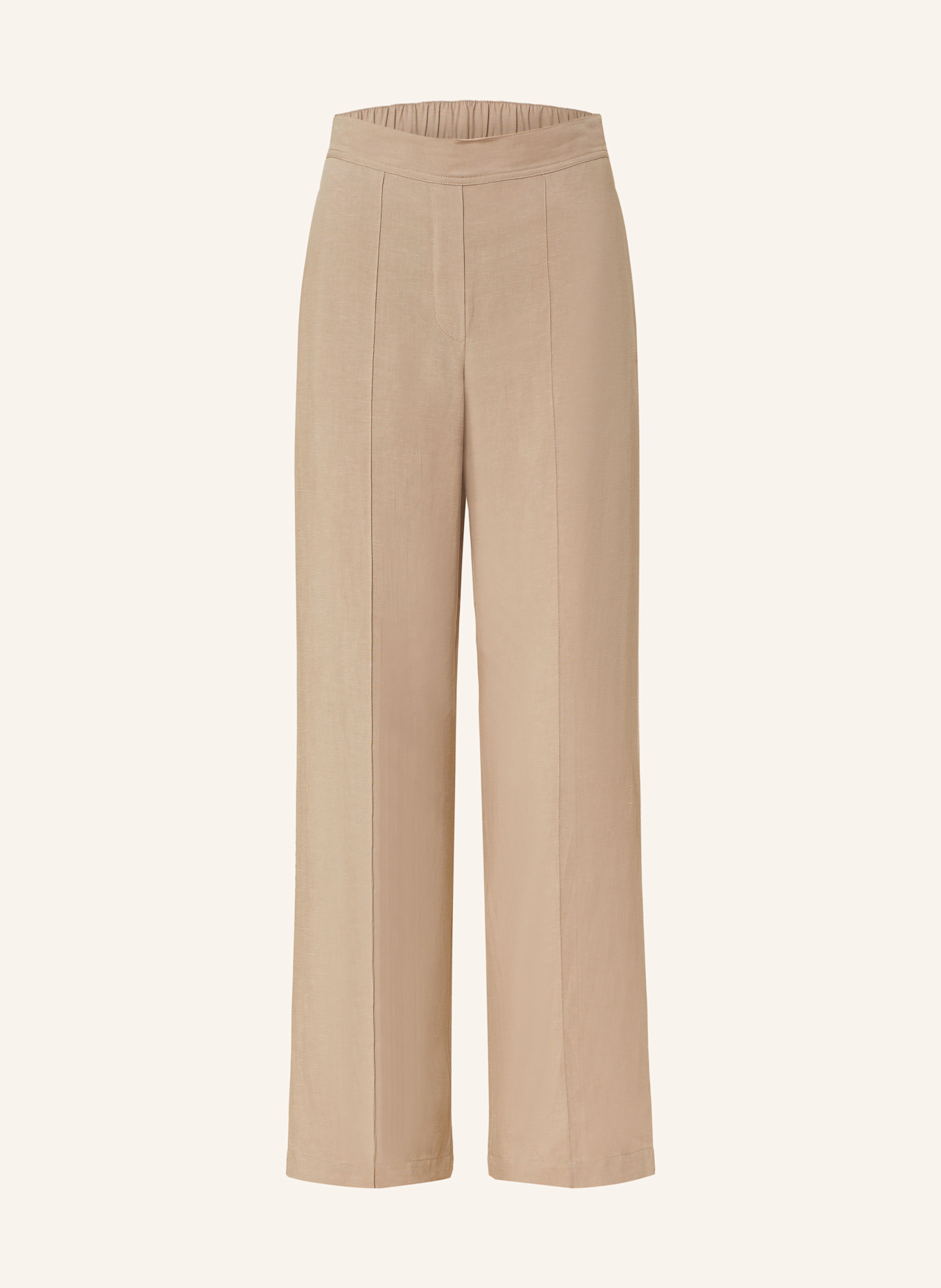 SAMSØE  SAMSØE Wide leg trousers SAHANI: LIGHT BROWN
