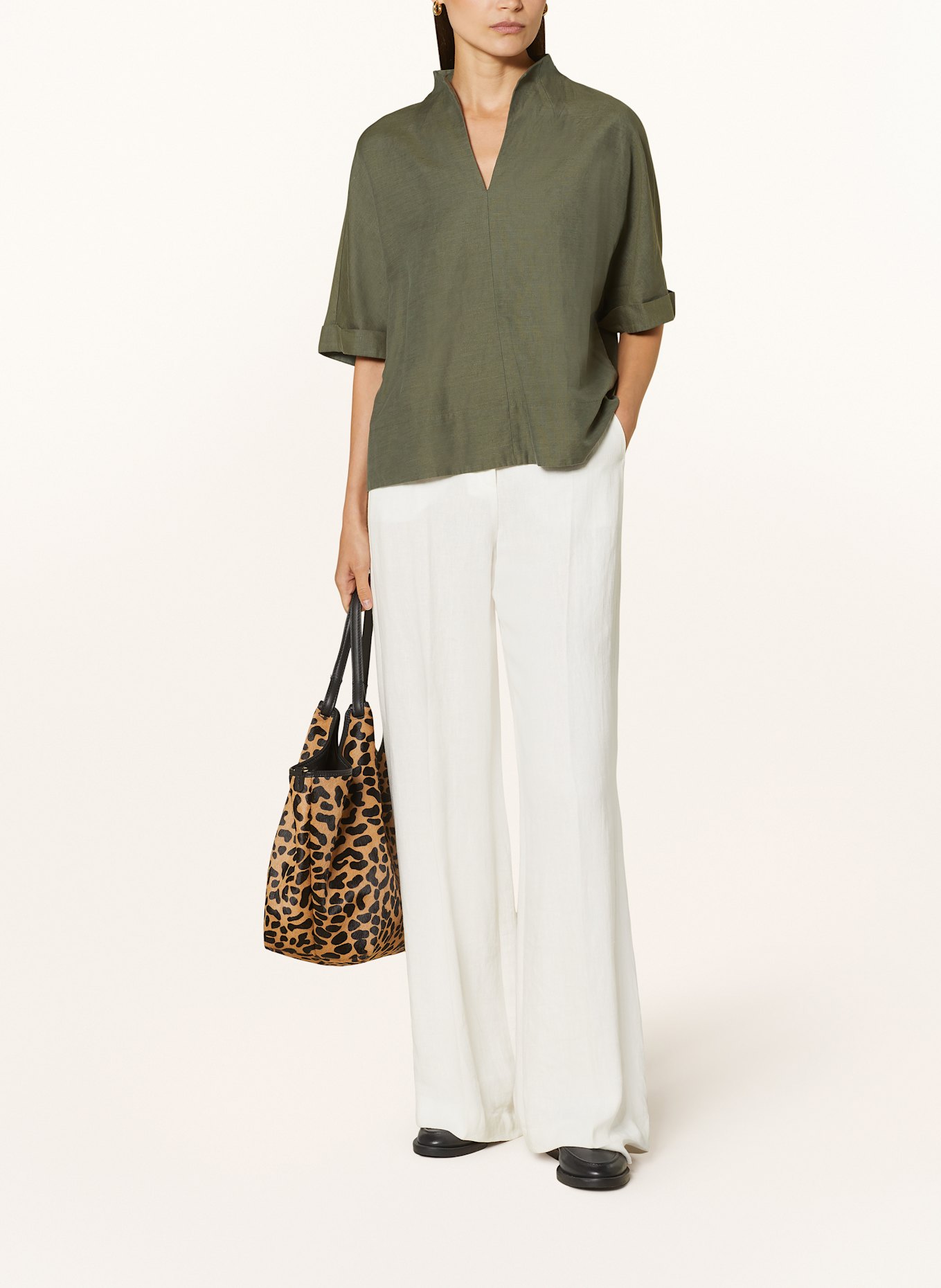 ETERNA Shirt blouse: KHAKI