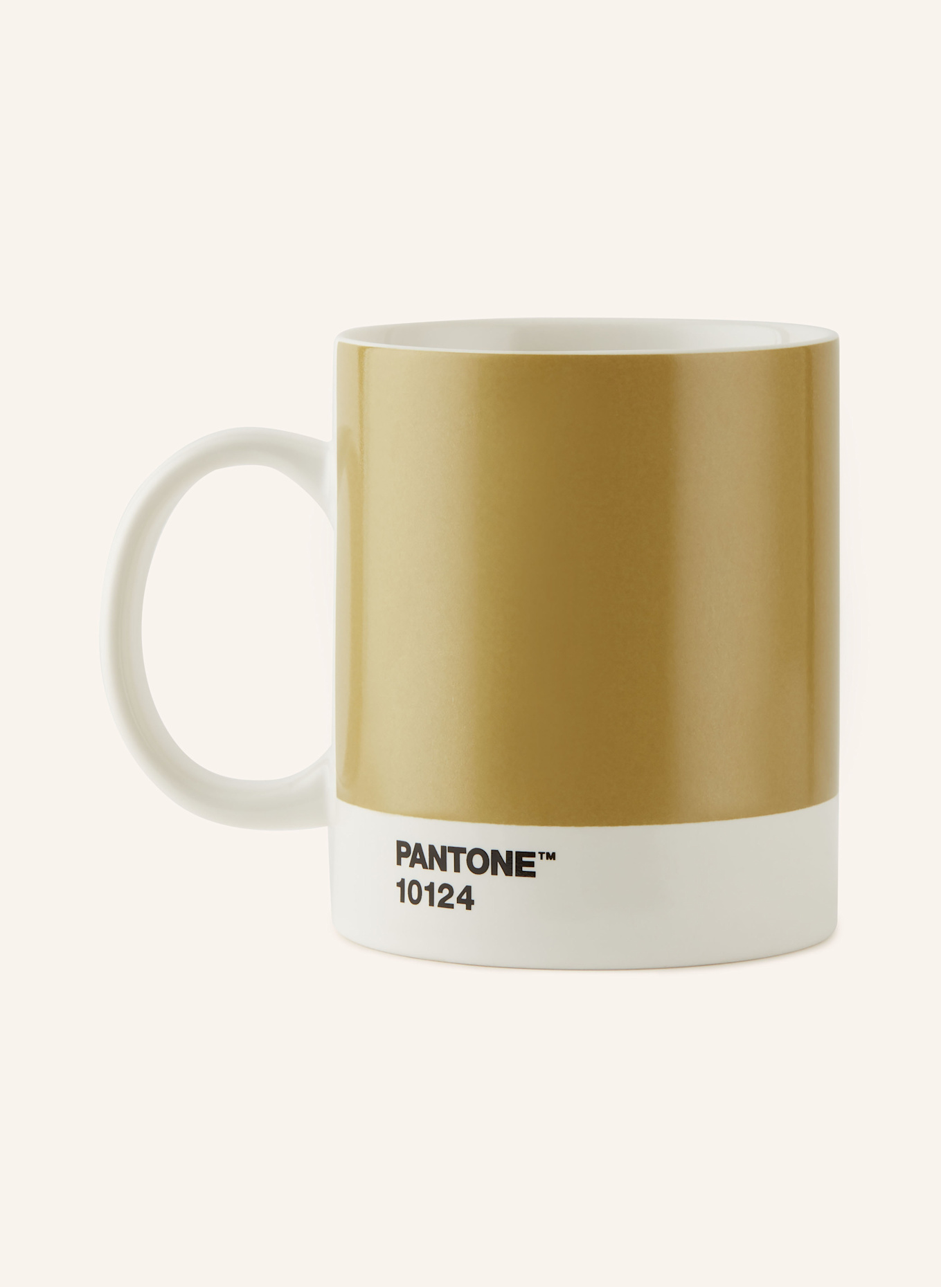 PANTONE Henkelbecher, Farbe: GOLD (Bild 1)