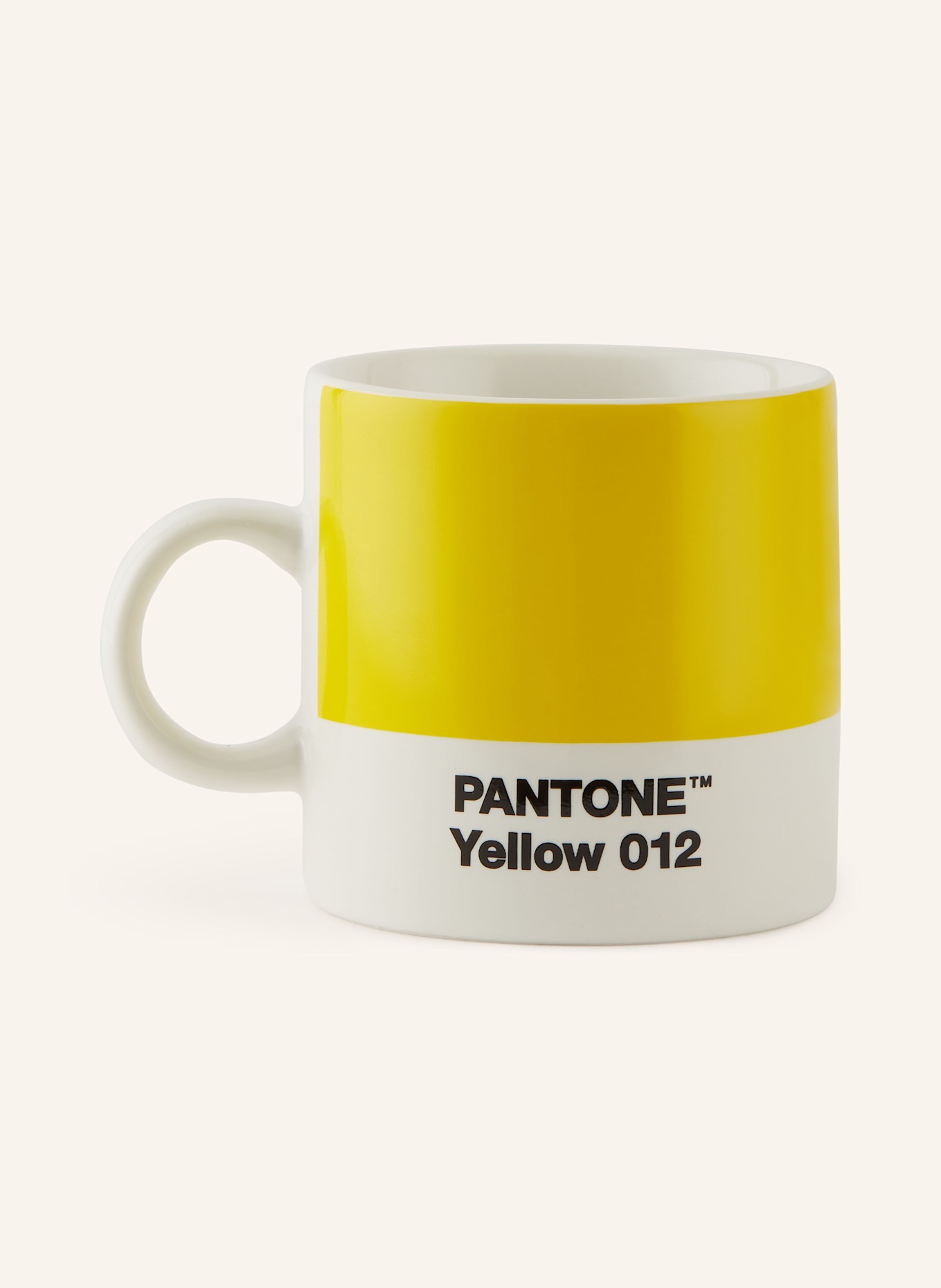PANTONE tasse à espresso: JAUNE