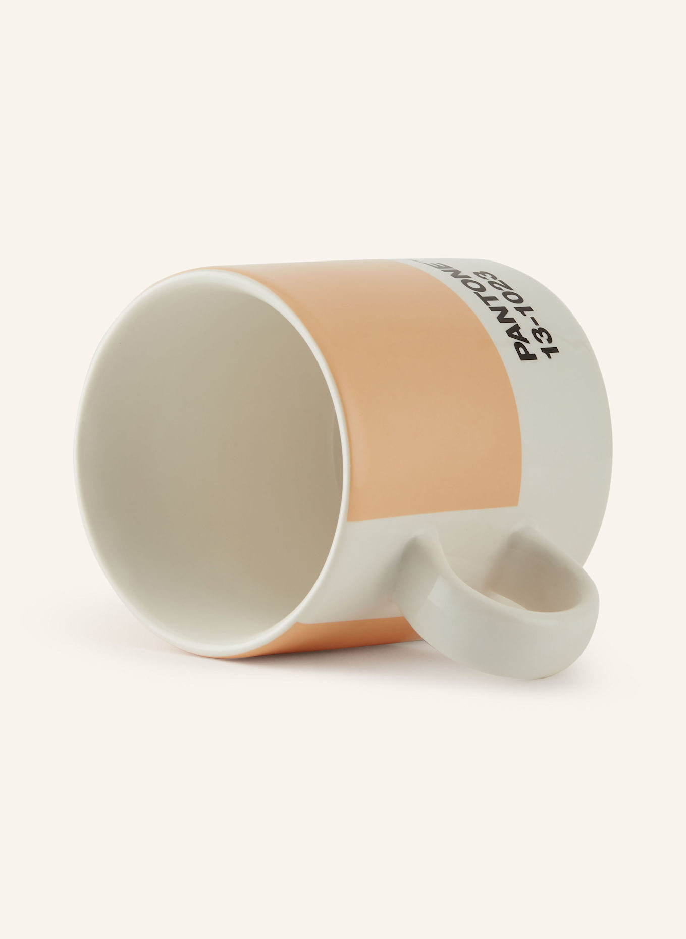 PANTONE Espressotasse, Farbe: HELLORANGE/ WEISS (Bild 4)