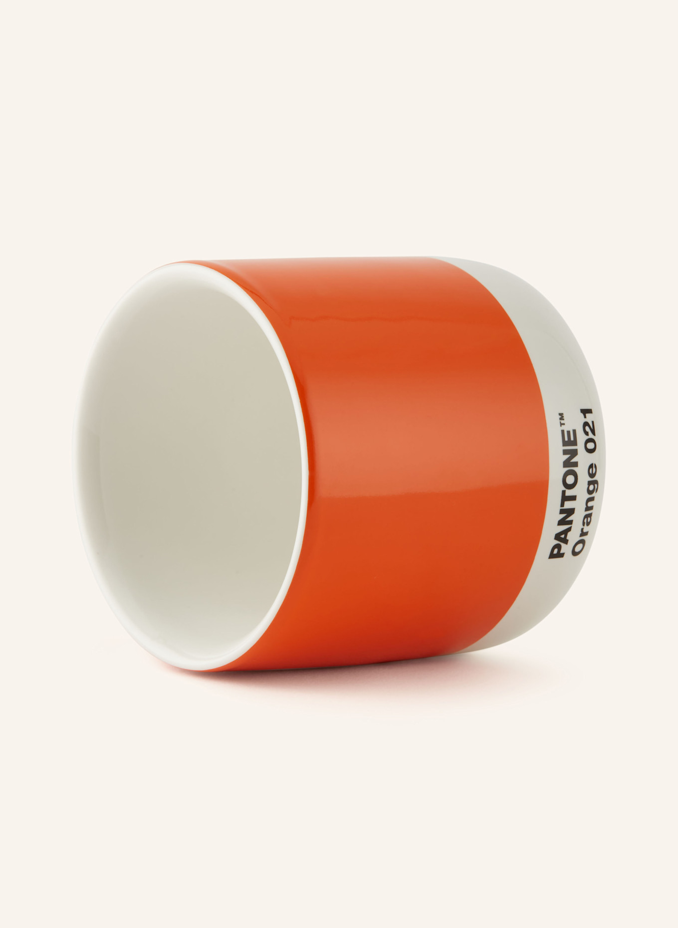 PANTONE Thermobecher CORTADO, Farbe: ORANGE (Bild 2)