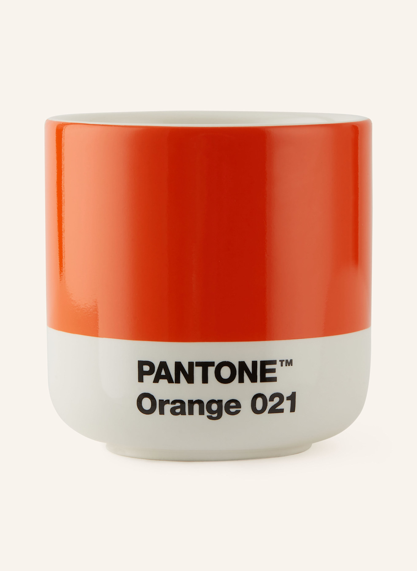 PANTONE Macchiato-Becher, Farbe: ORANGE (Bild 1)