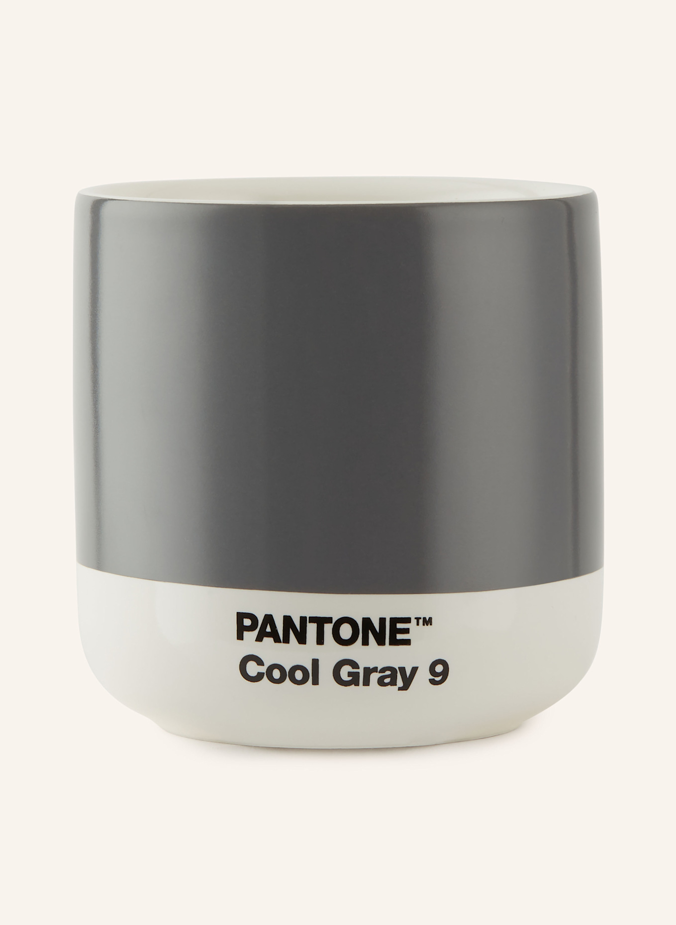 PANTONE Thermobecher CORTADO, Farbe: GRAU (Bild 1)