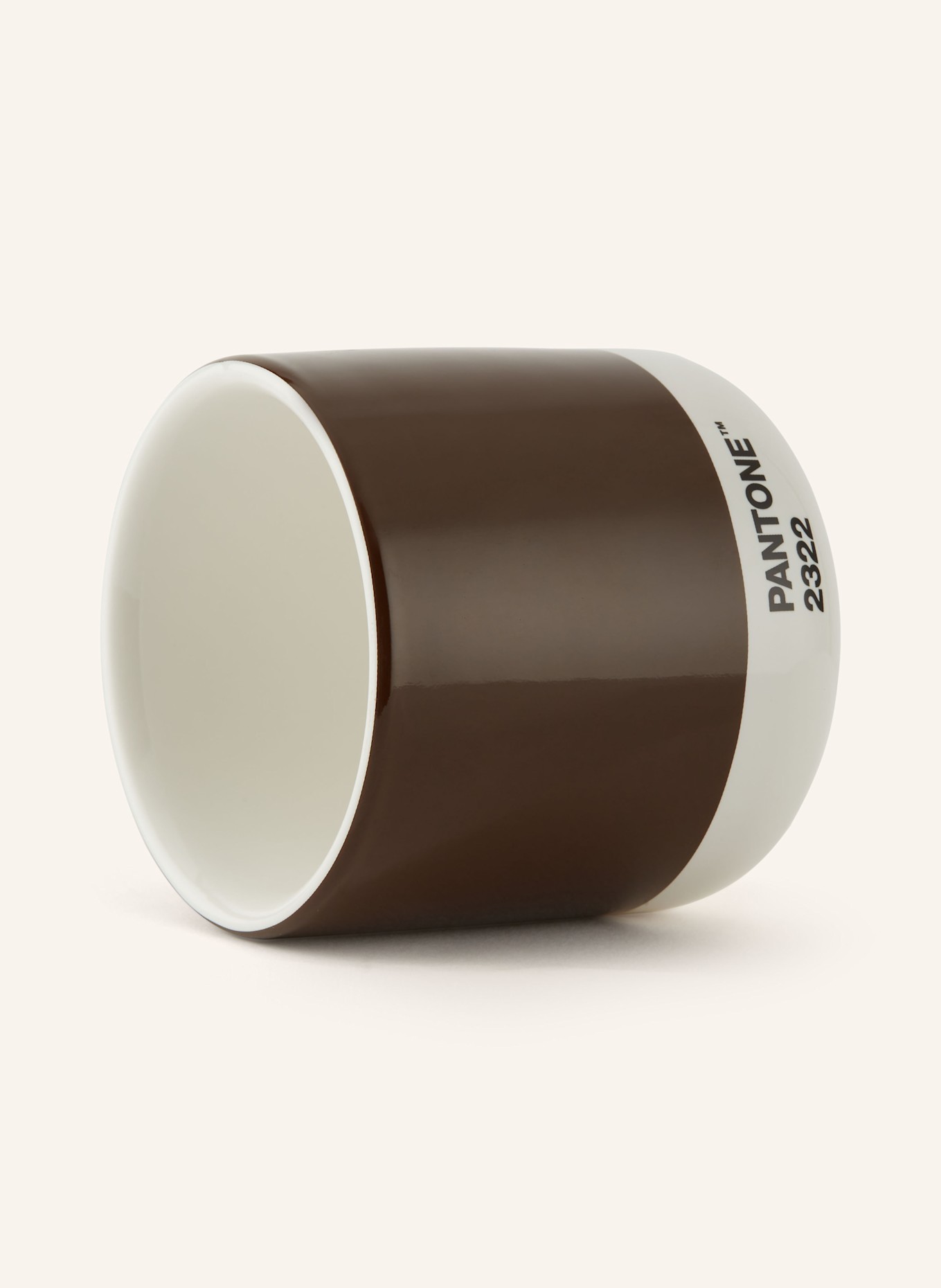 PANTONE Thermobecher CORTADO, Farbe: DUNKELBRAUN (Bild 2)