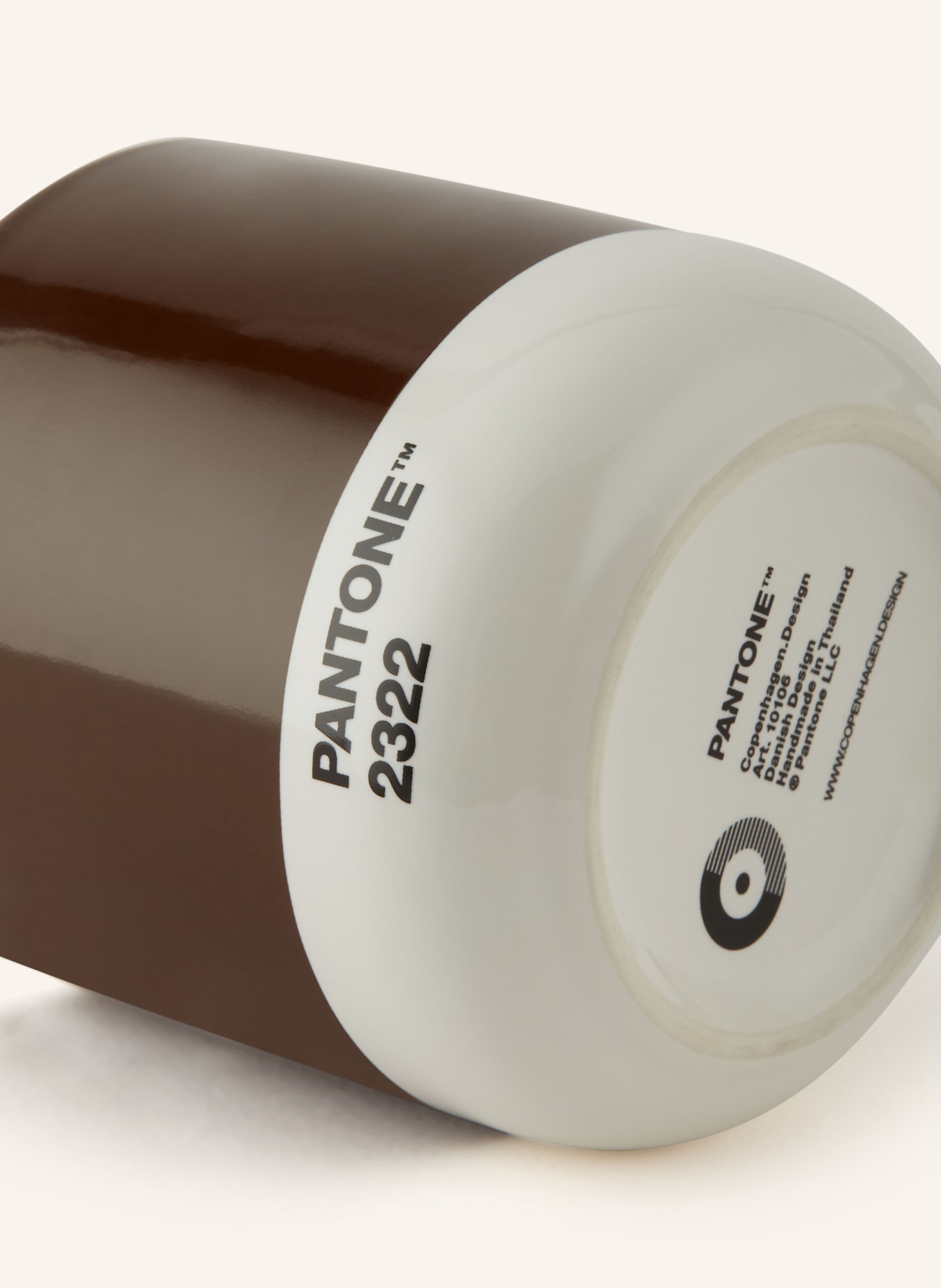 PANTONE Thermobecher CORTADO, Farbe: DUNKELBRAUN (Bild 3)