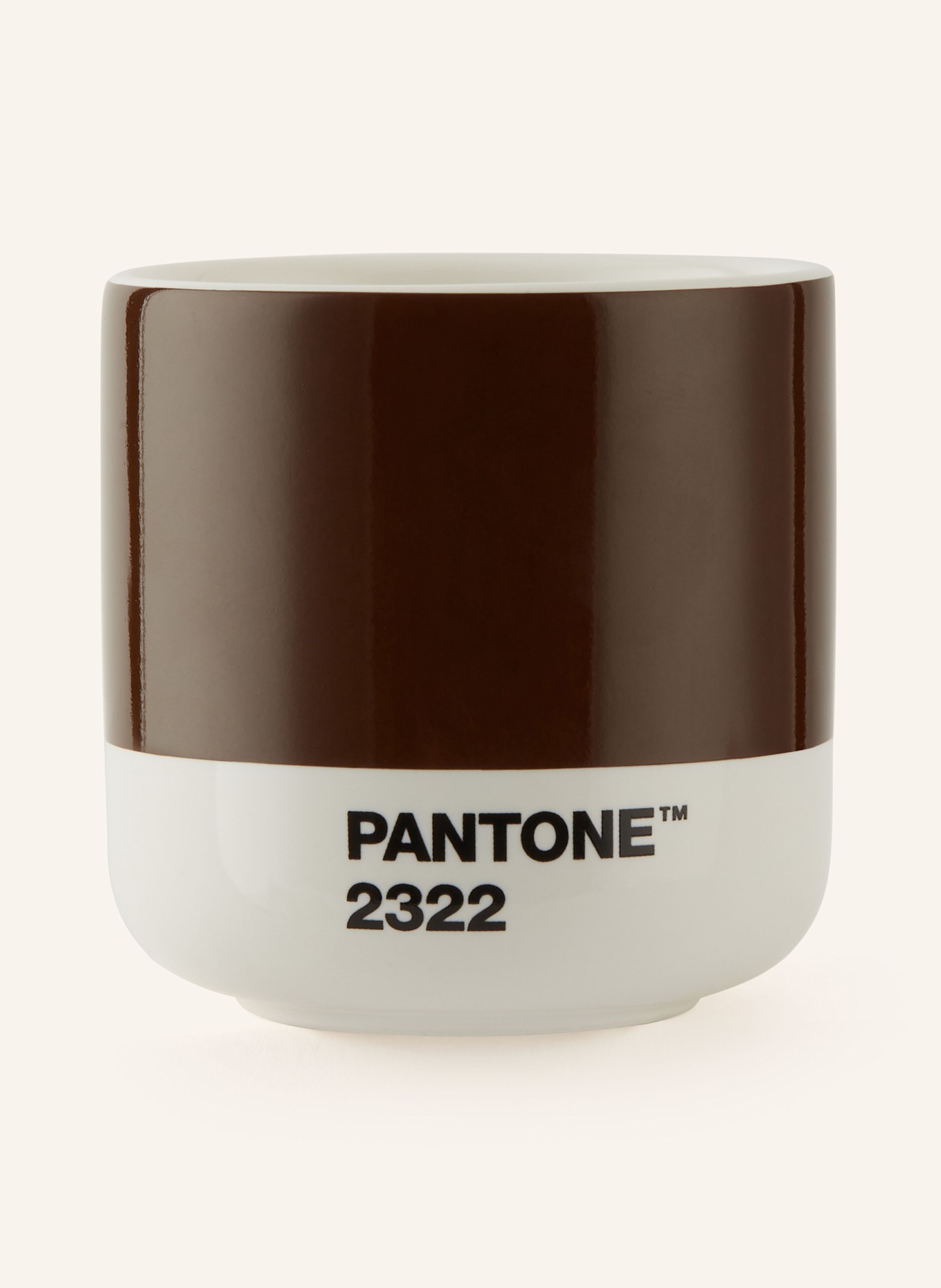 PANTONE Macchiato-Becher, Farbe: DUNKELBRAUN (Bild 1)