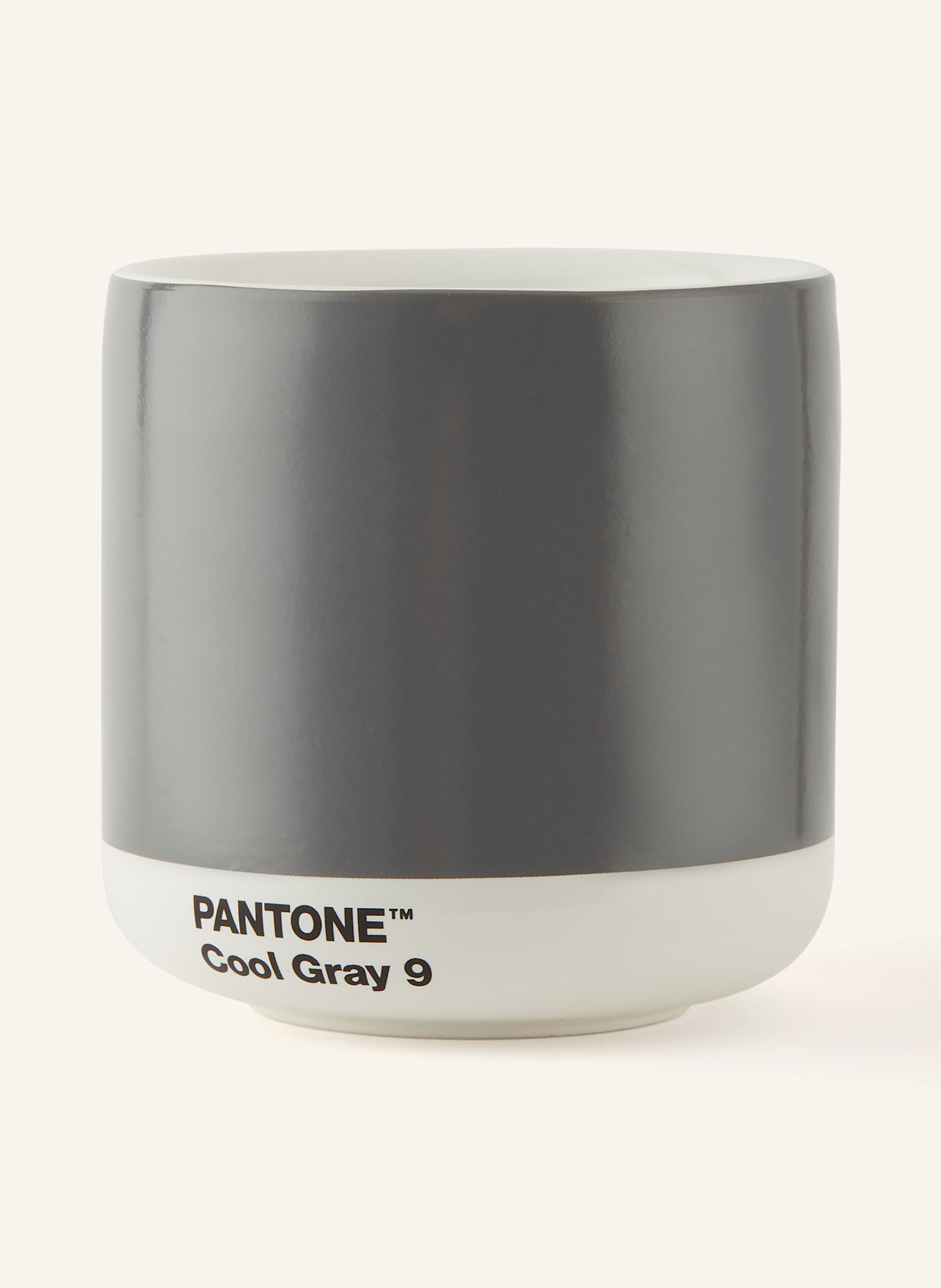 PANTONE Latte-Thermobecher, Farbe: GRAU (Bild 1)